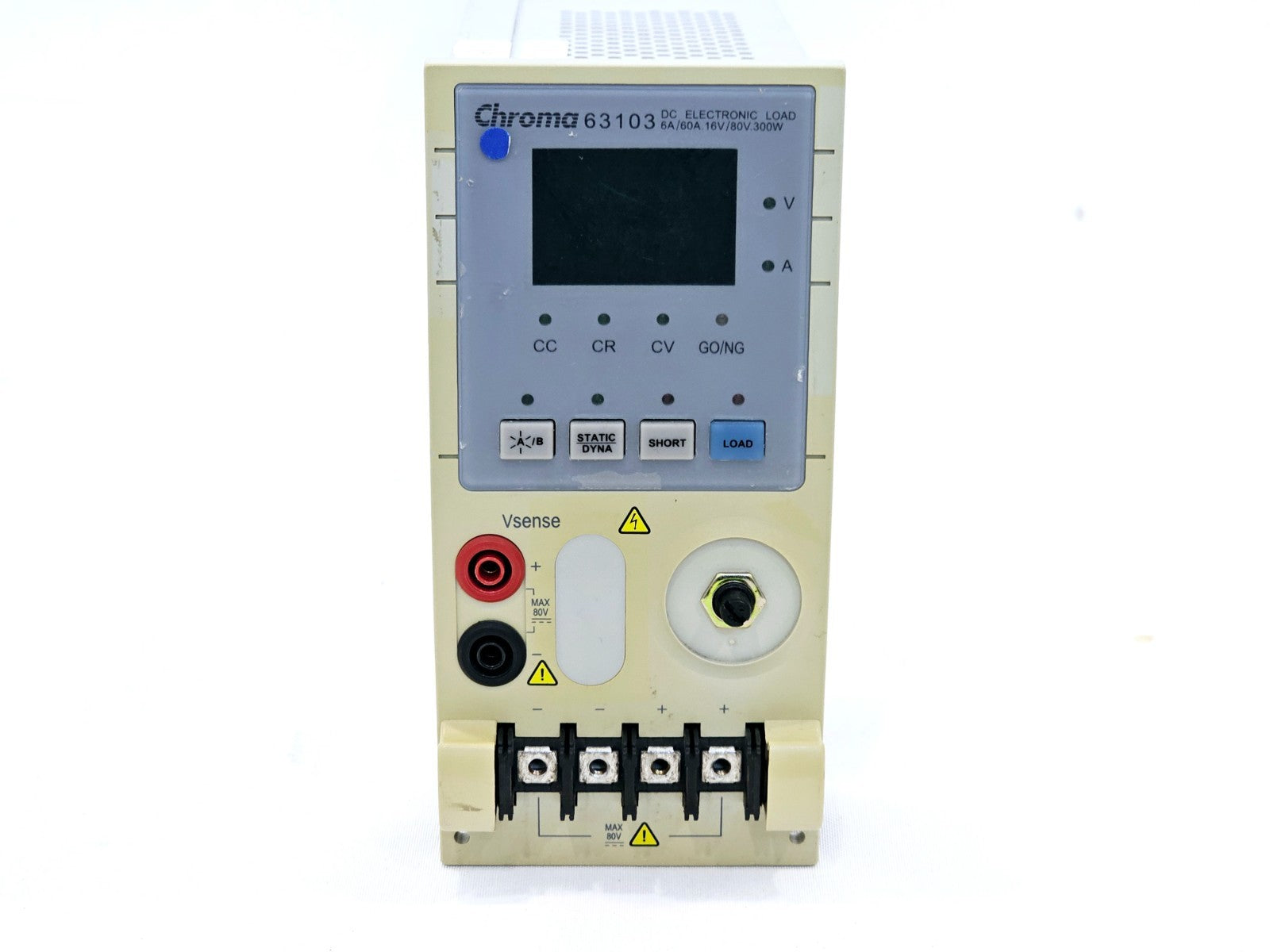 Chroma 63103 DC Electronic Load 6A/60A, 16V/80V, 300W Module
