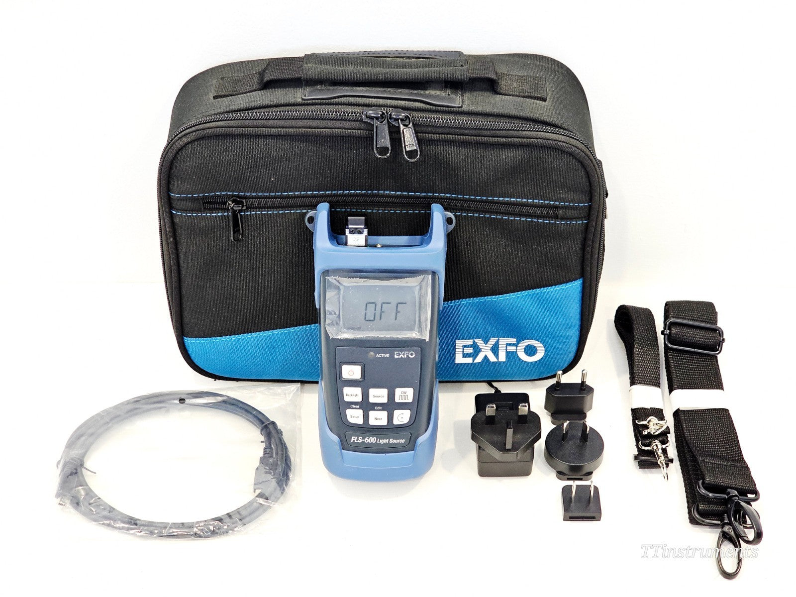 EXFO FLS-600 Light Source FLS-600-234BL 1310/1550/1625 nm APC-SC MFD20220