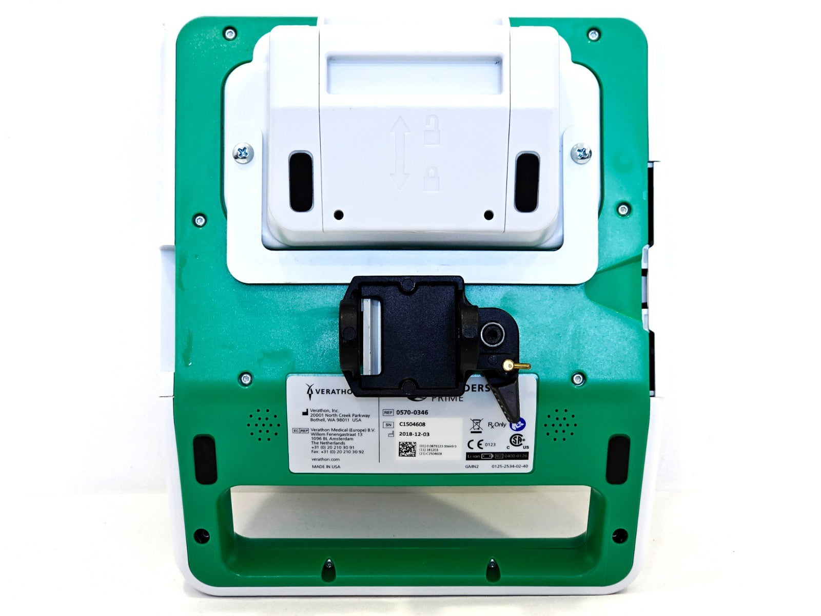 Verathon BladderScan probe transducer detail used bladder scanner