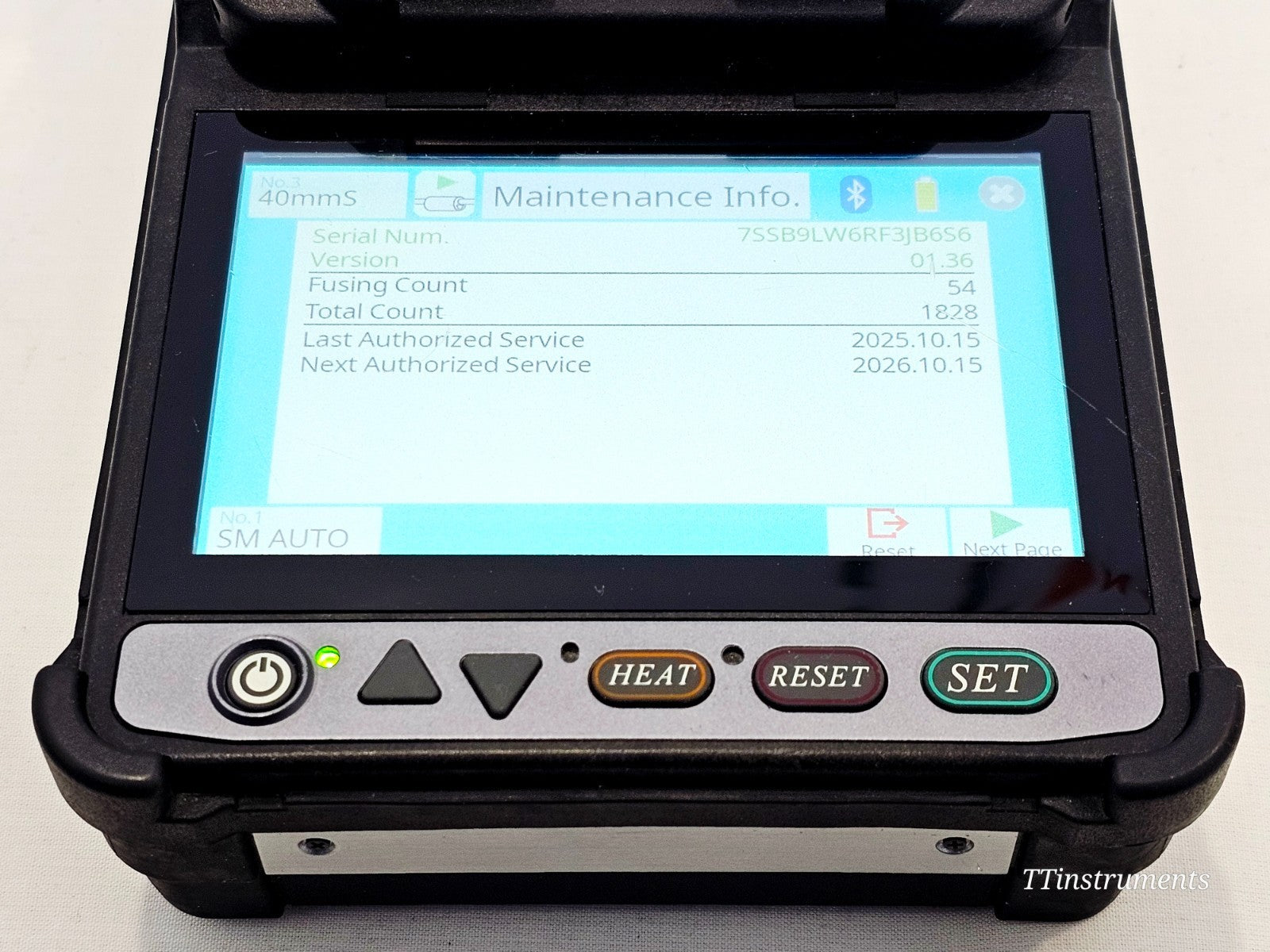 Serviced Fujikura 41S+ Active Cladding Fusion Splicer ARC 1828 CT-50 Cleaver4