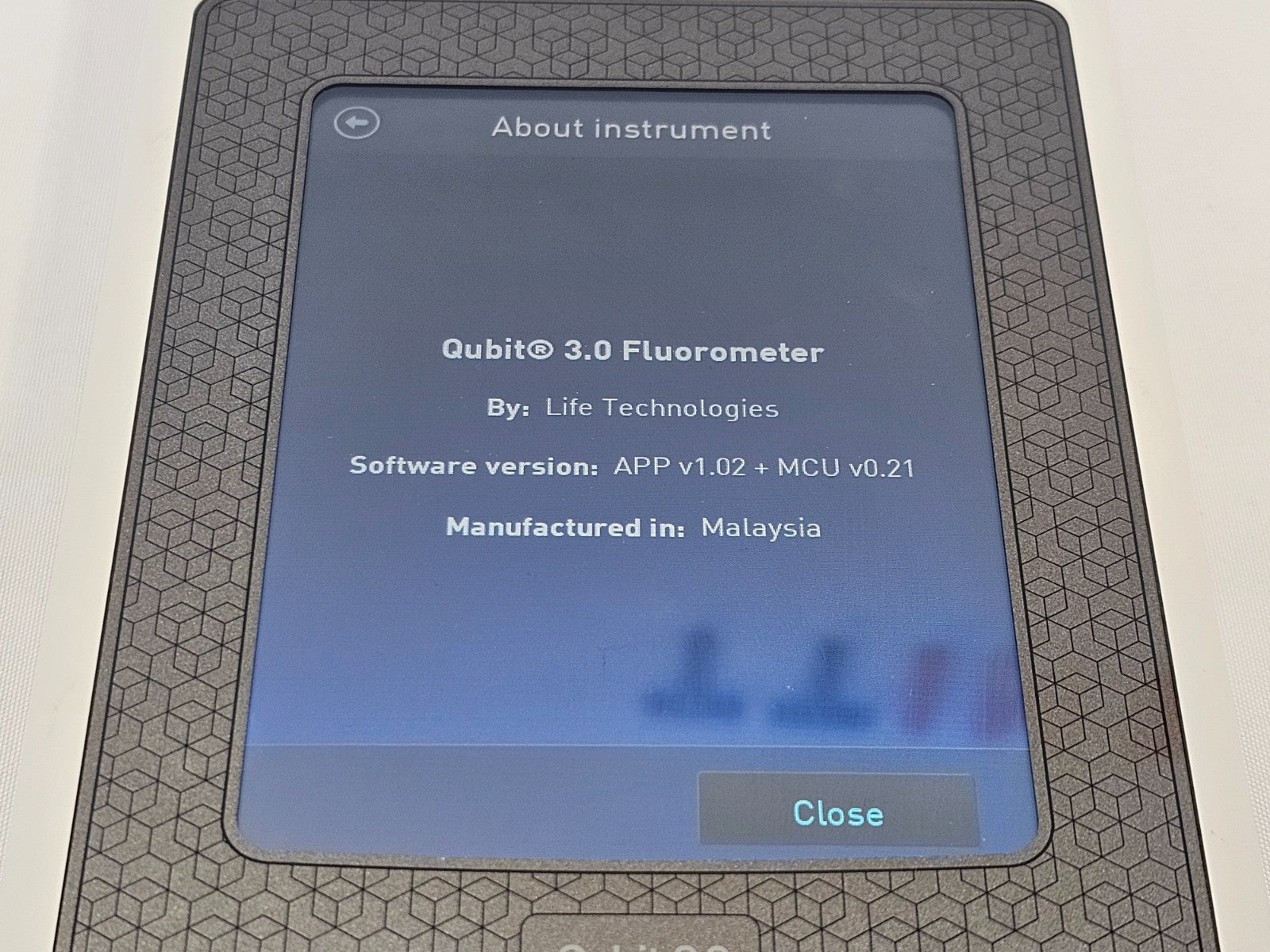 Thermo Fisher Invitrogen Q33216 Qubit 3.0 Fluorometer by Life Technologies