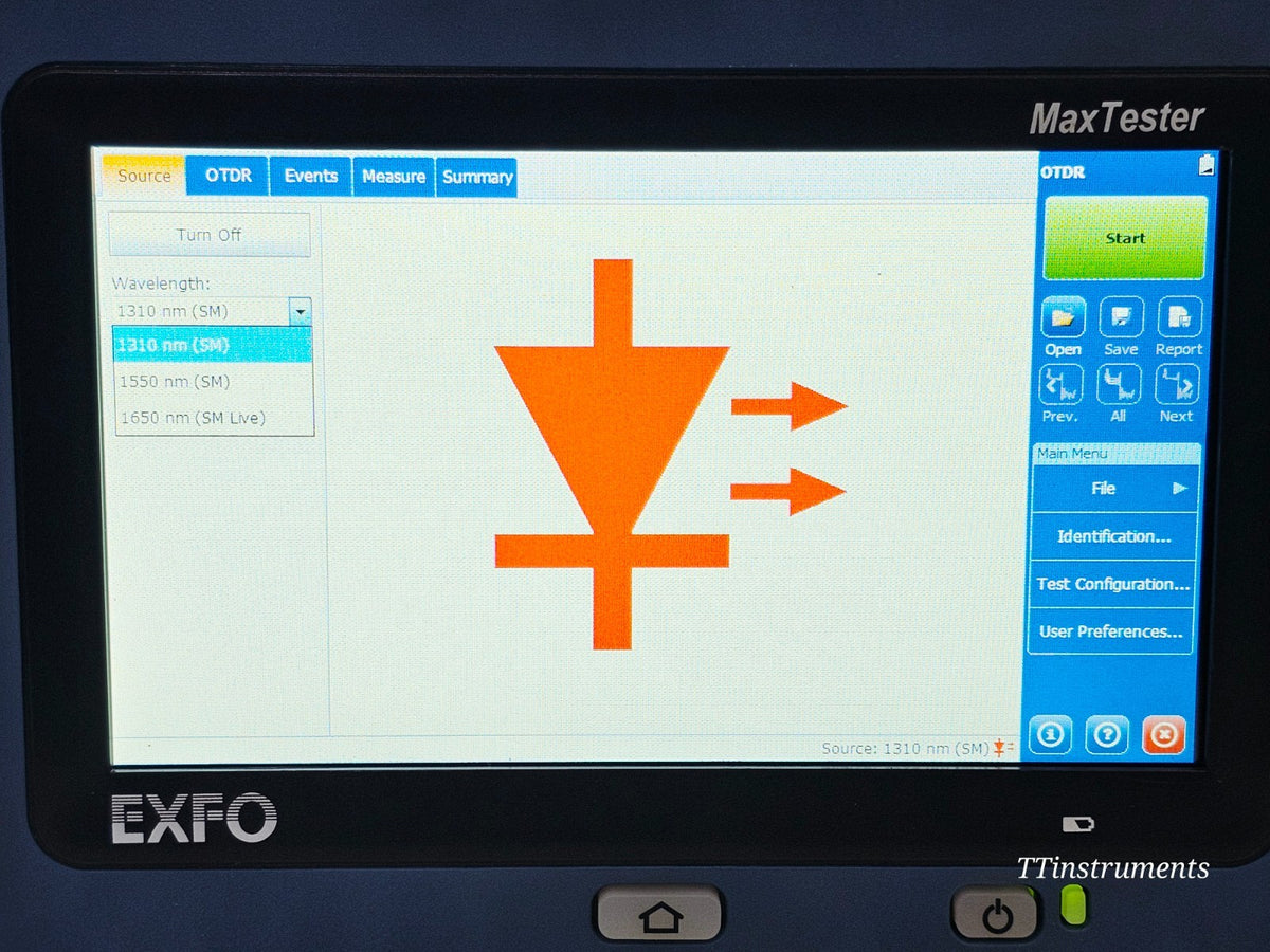 EXFO MAX-730C-SM8 MaxTester PON/Metro OTDR 1310/1550/1650nm iOLM SM8 Live Testin13