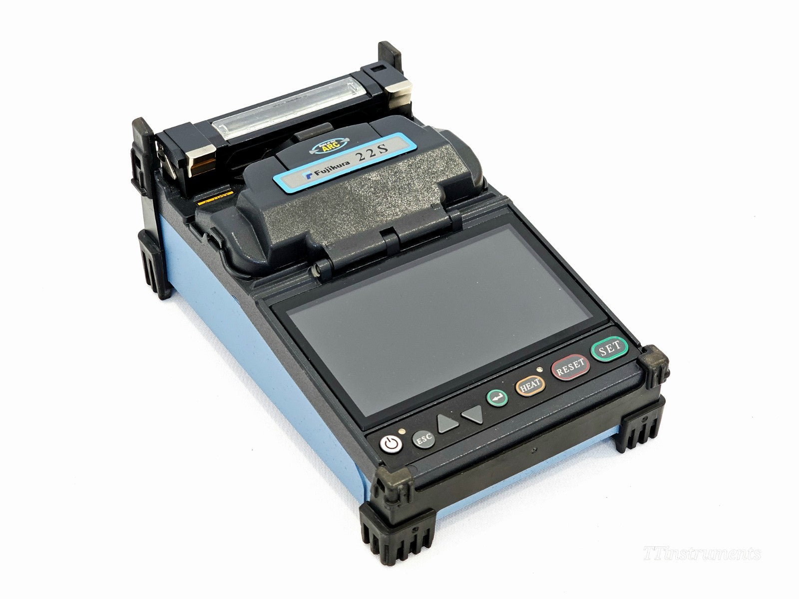 Serviced Fujikura 22S SM MM Fiber Fusion Splicer ARC 1583 FSM 22S *NO CLEAVER*