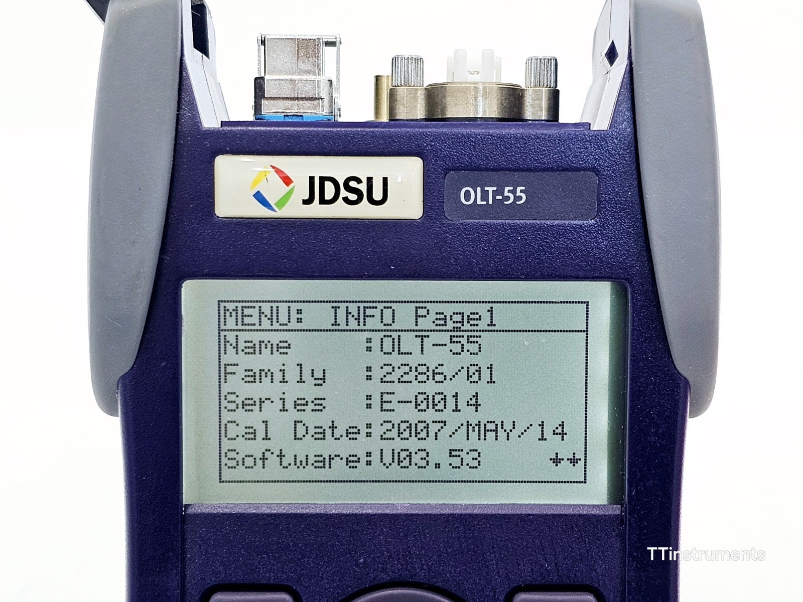 Viavi JDSU OLT-55 SmartClass Optical Loss Test Set 1310/1550 nm 2286/01 PM+LS.