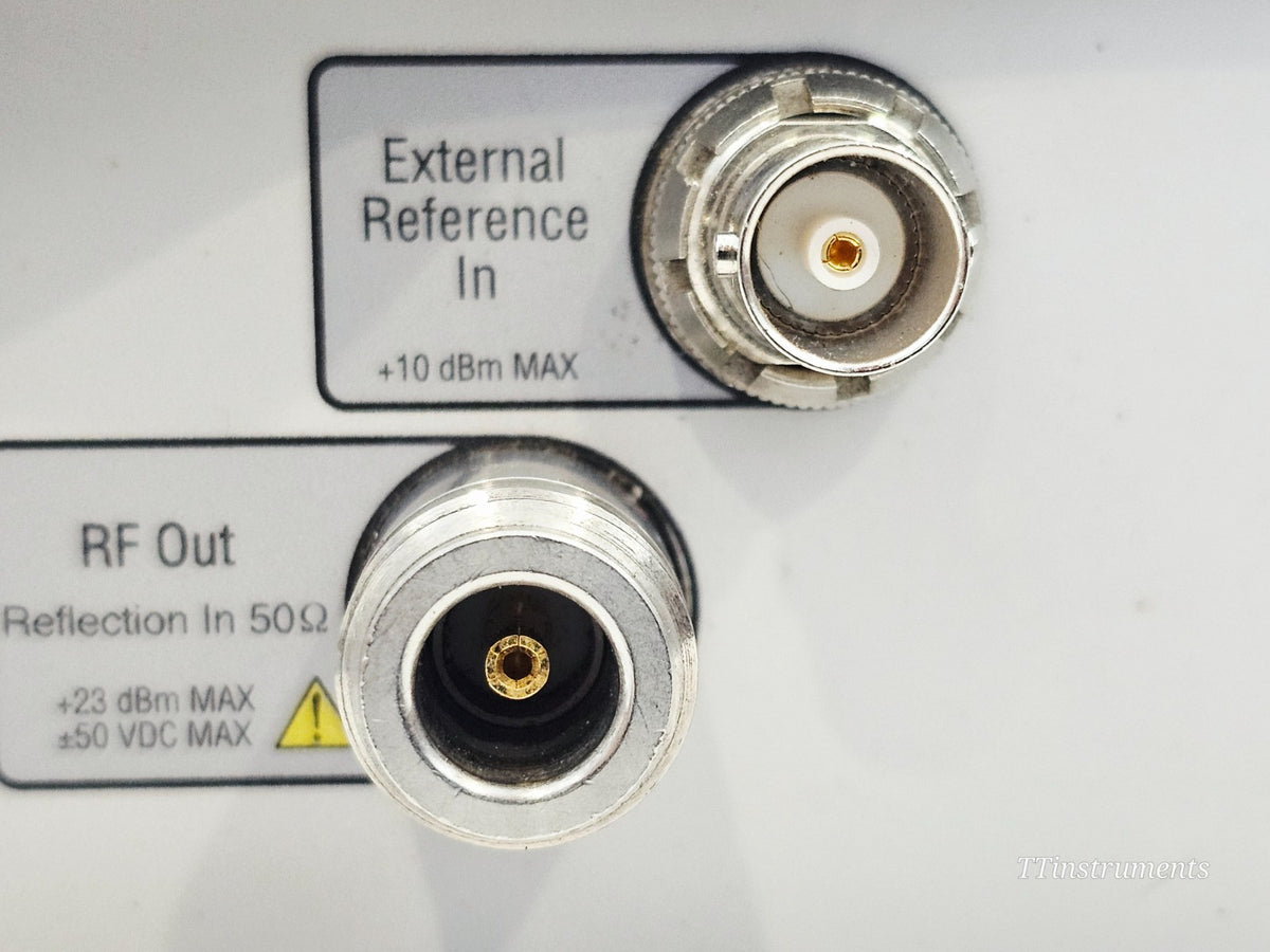 Anritsu S331E site master keypad and navigation controls close-up