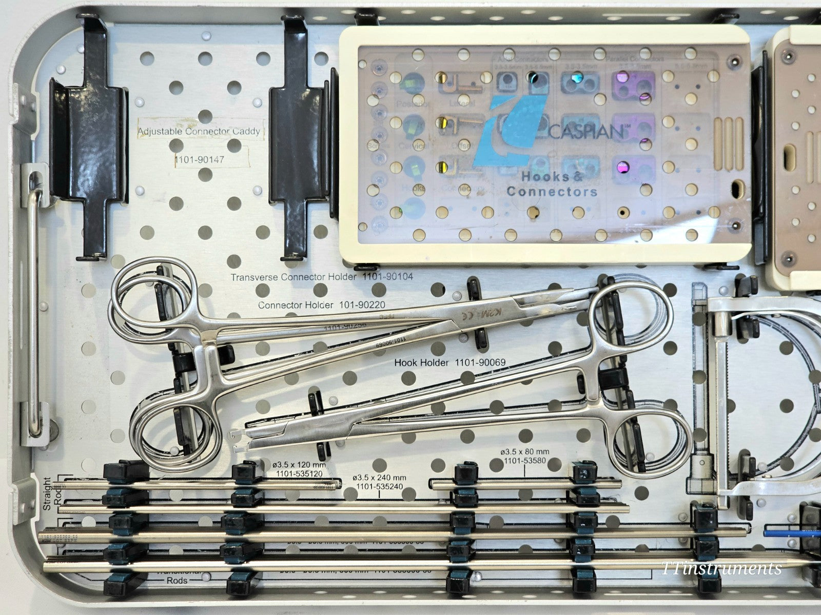 Stryker trial inserters and instrument handles from the Stanmore Implants instruments set