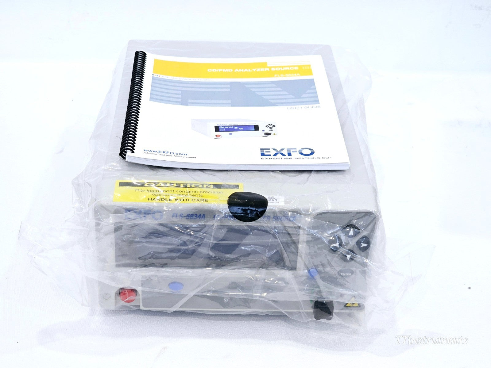 NEW EXFO FTB-500 with FTB-5800 CD & FTB-5500B PMD Analyzer + FLS-5834A Source