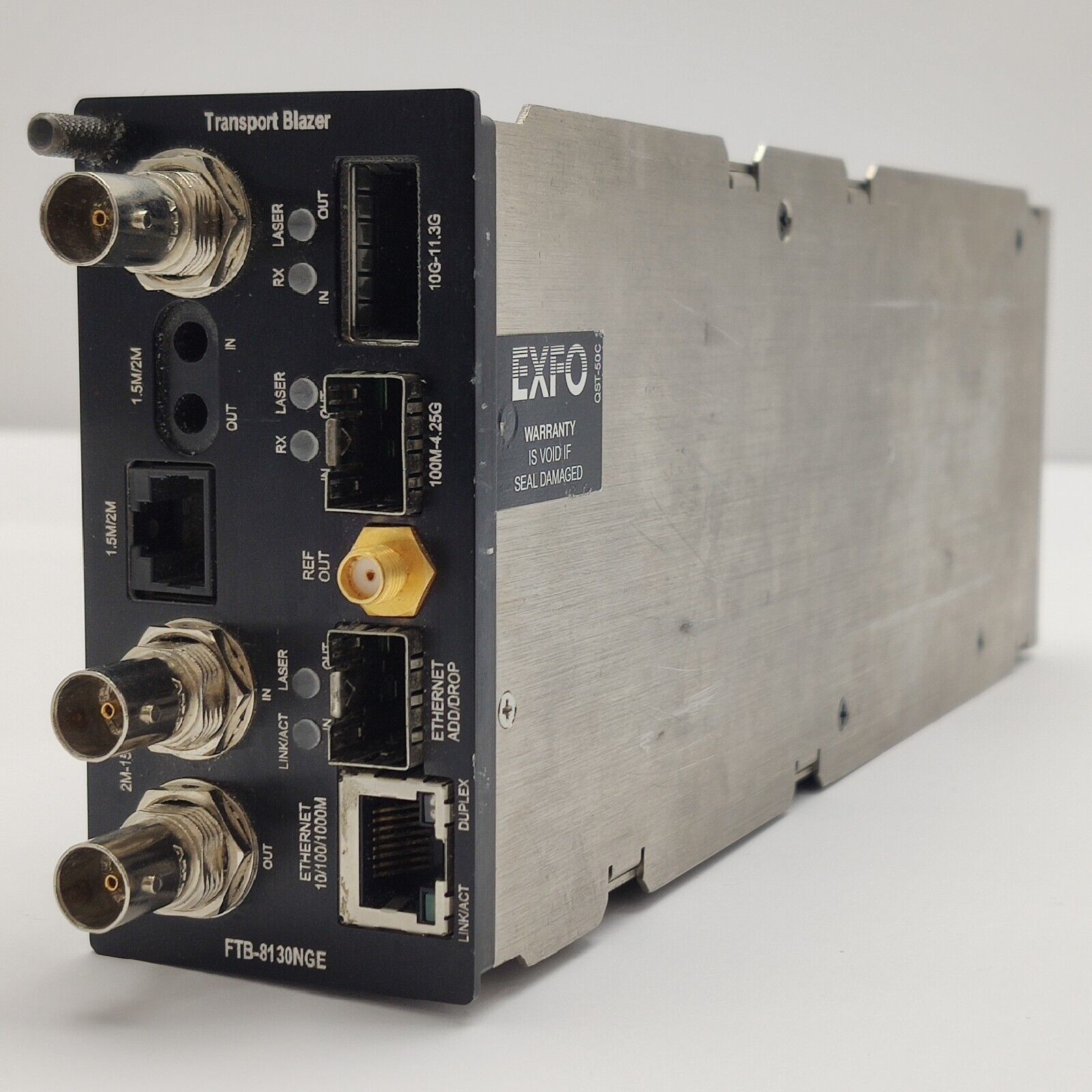 EXFO FTB-8130NGE 10G Ethernet Tester 10/100/100 BERT RFC 2544 EtherSAM Smart LB