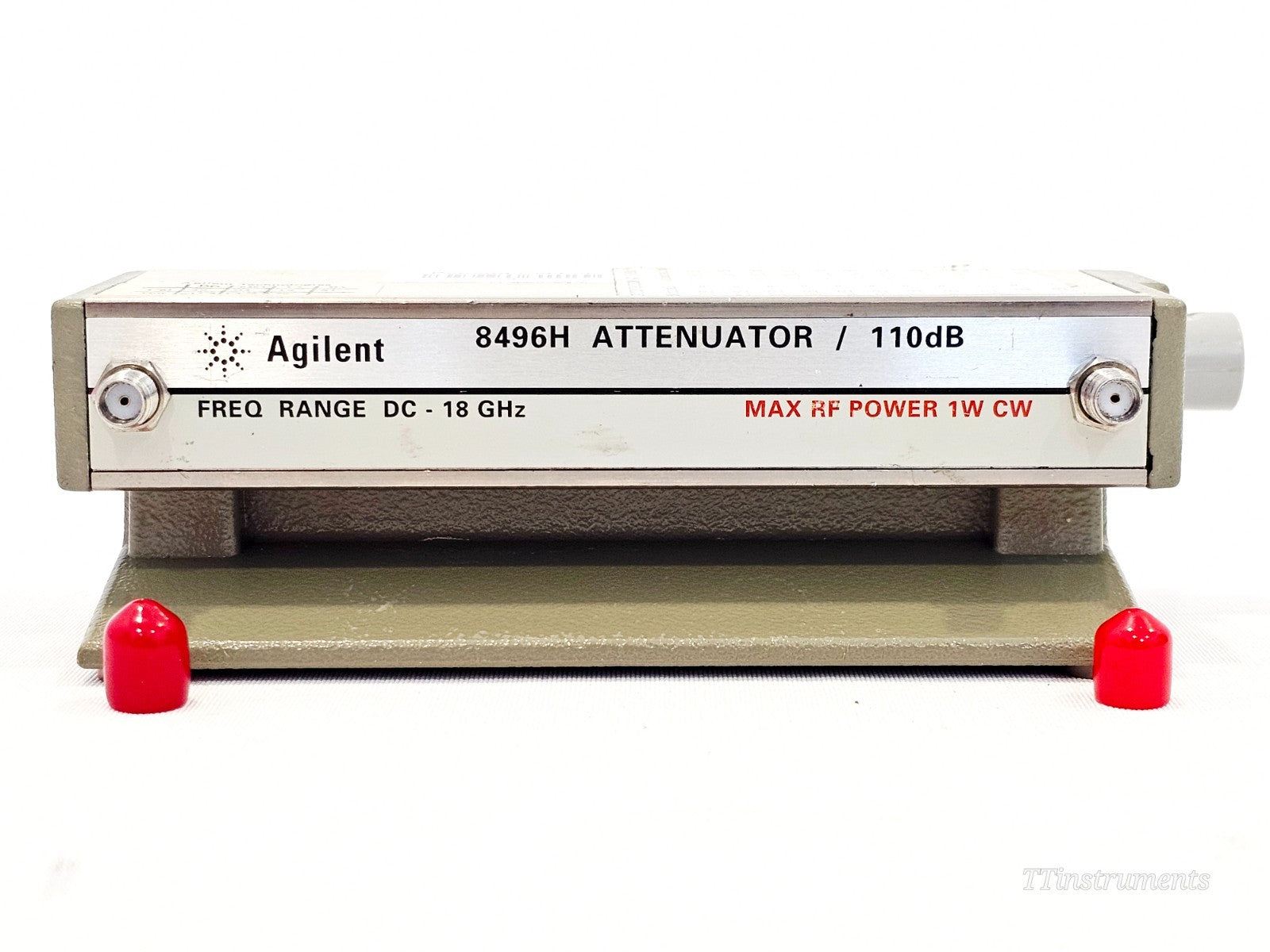 Agilent 8496H 0-110 dB Manual Step Attenuator DC-18 GHz Opt. 002