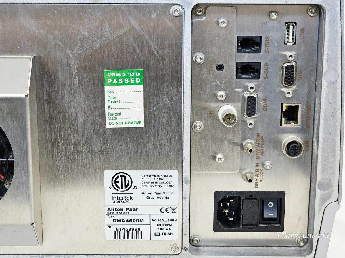 Anton Paar DMA 4500M Density Meter Xsample 122 + Turbidity Meter HazeQC ME5