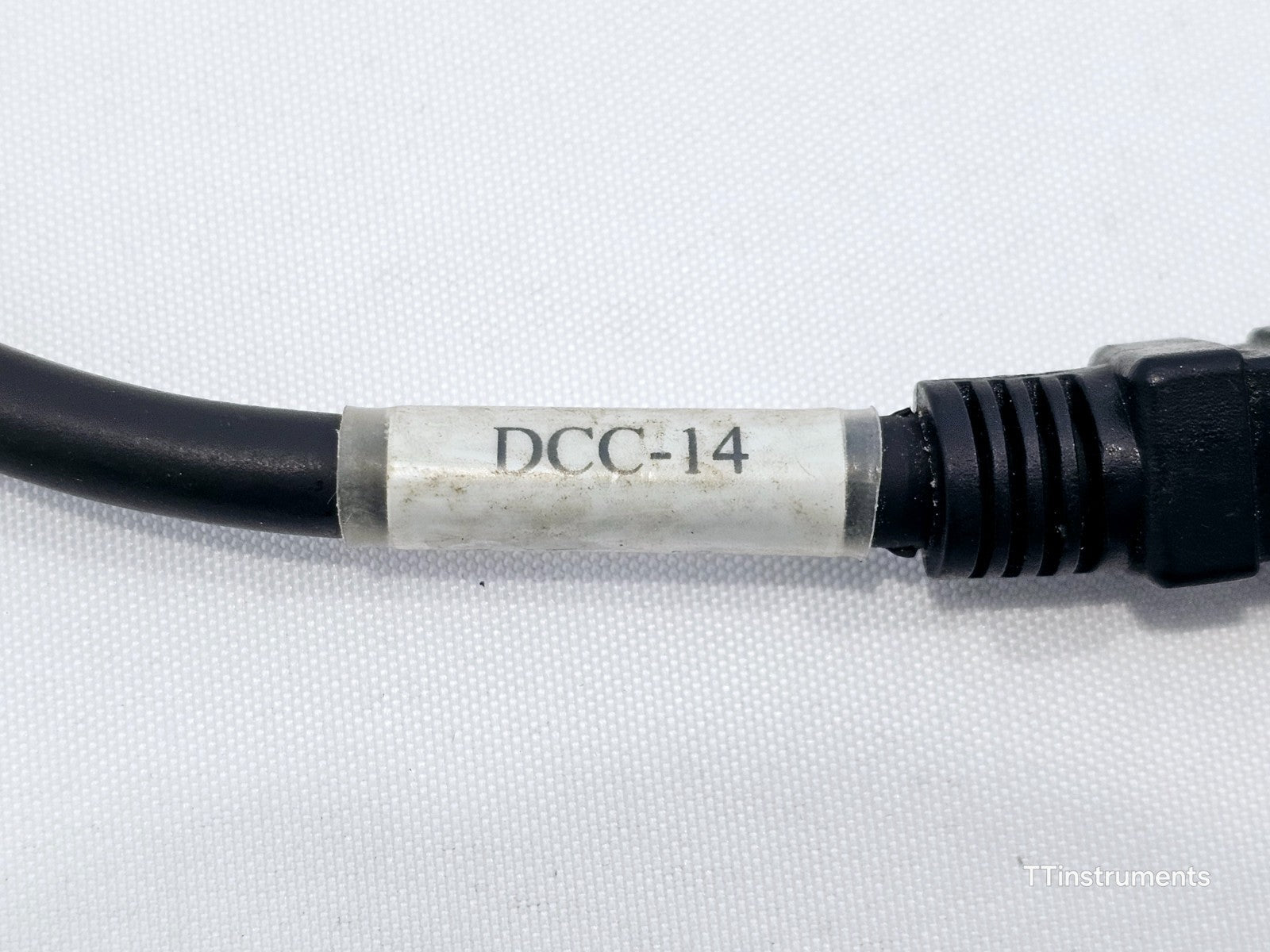 Fujikura DCC-14 battery charging cord full length view, genuine AFL accessory part S014541