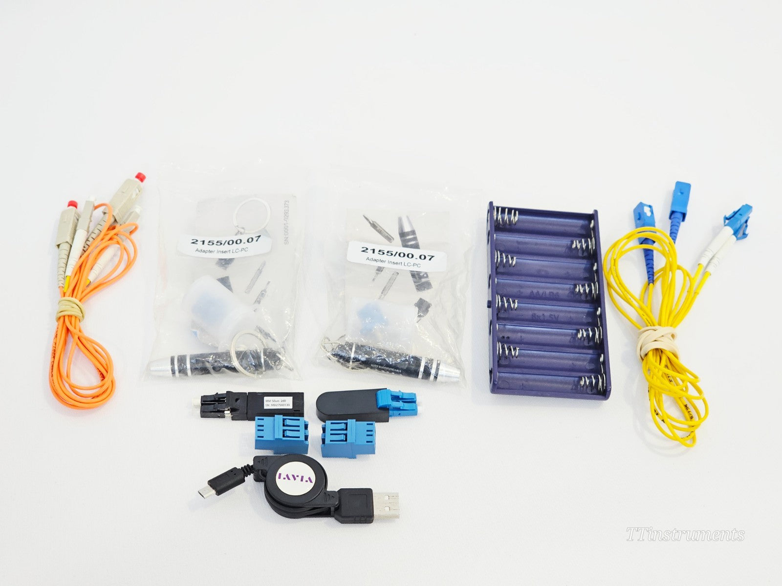 VIAVI OLP-82P Power Meter Microscope + OLS-36 + P5000i Fibre Kit20
