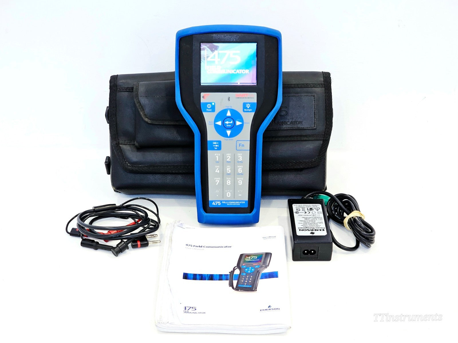 Emerson 475 used handheld HART field communicator analyser front view