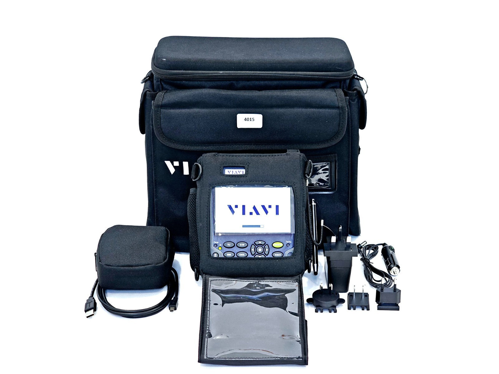 Viavi JDSU MTS 2000 V2 with 4138 FMA365 1310 1550 + 1650nm Live SM OTDR APC