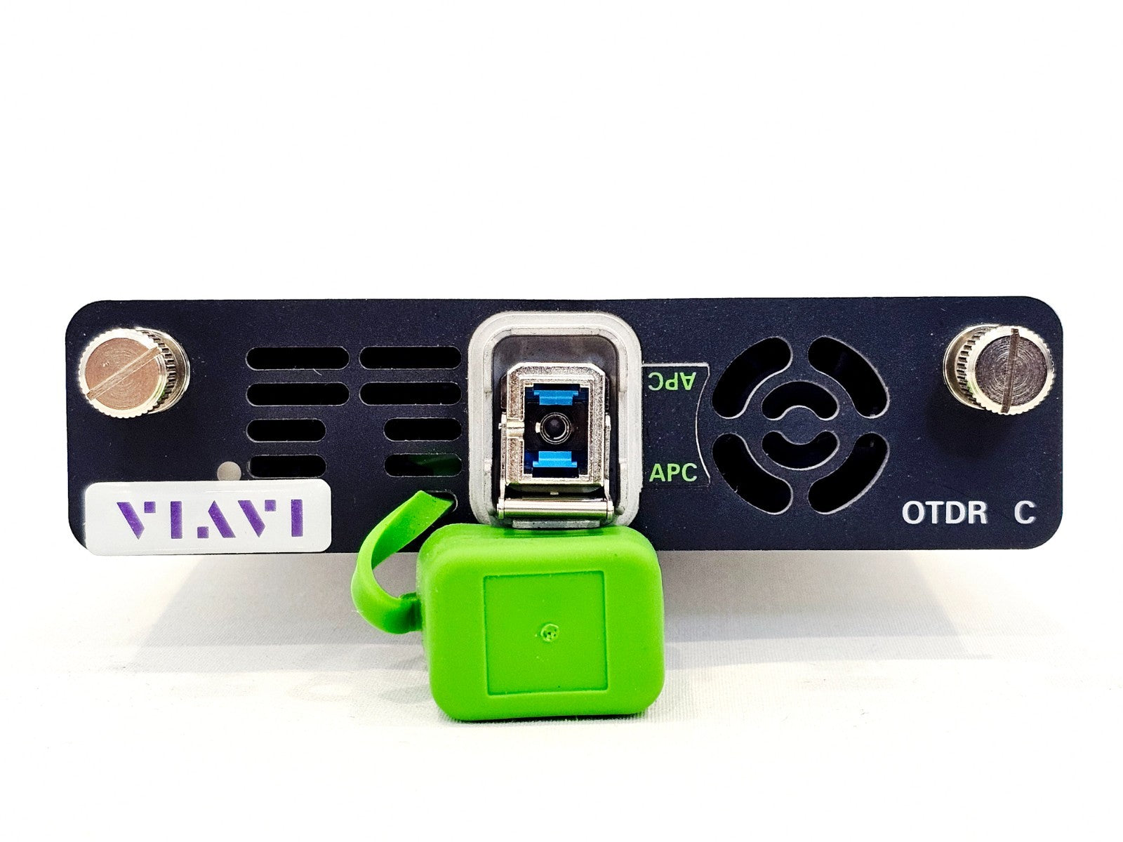 VIAVI MTS fiber optic tester serial number label