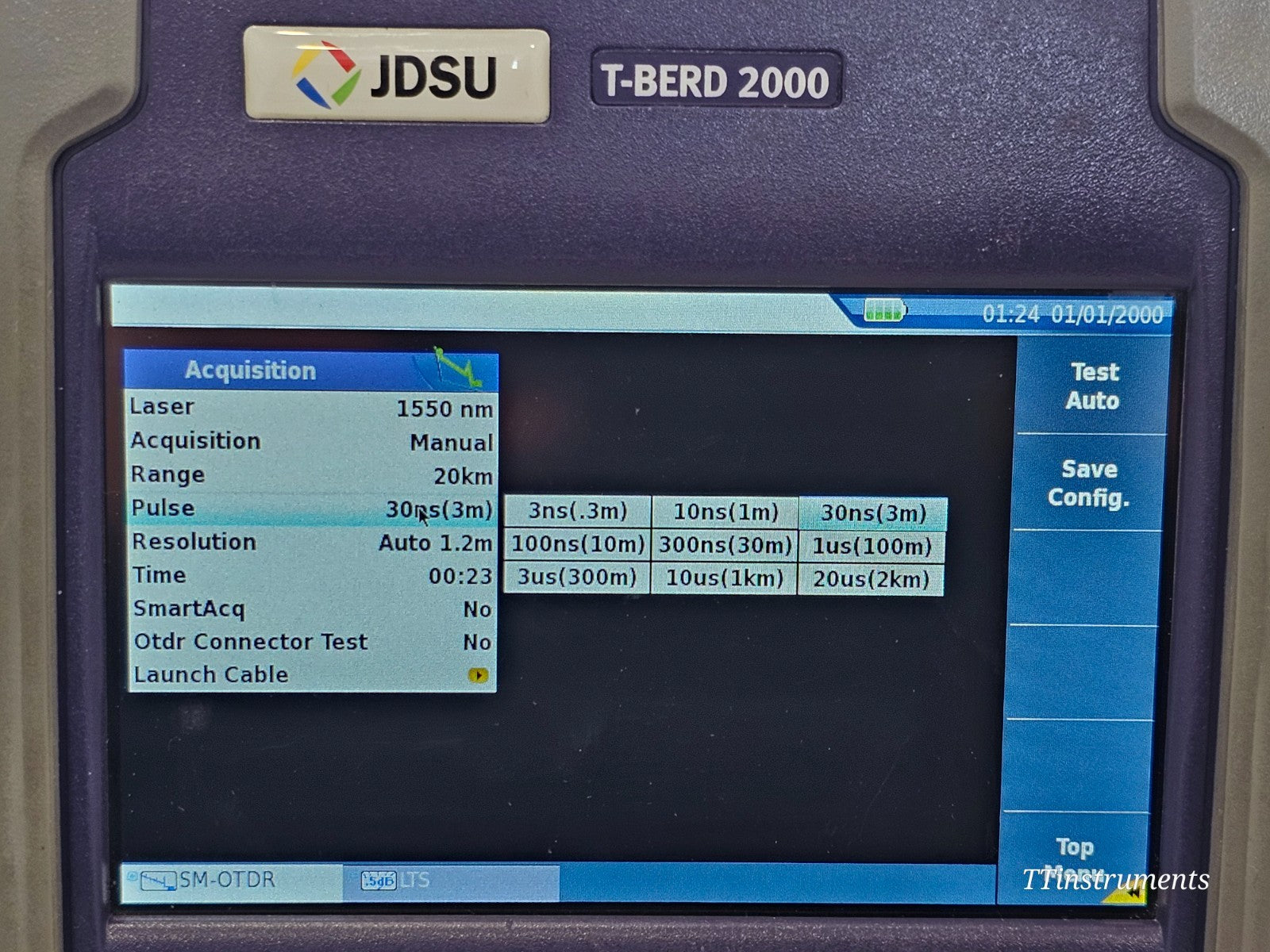 Viavi JDSU T-BERD 2000 + 4146 QUAD OTDR SM MM 850/1300/1310/1550 + P5000i Scope