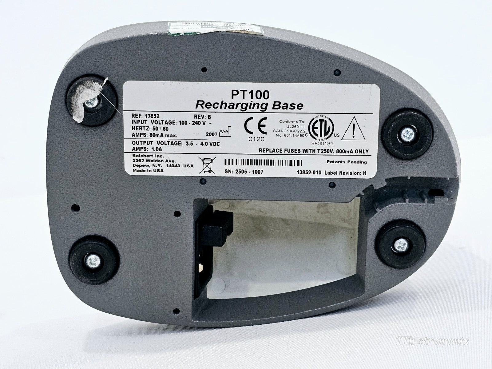 Reichert PT100 Portable NCT Non Contact Tonometer