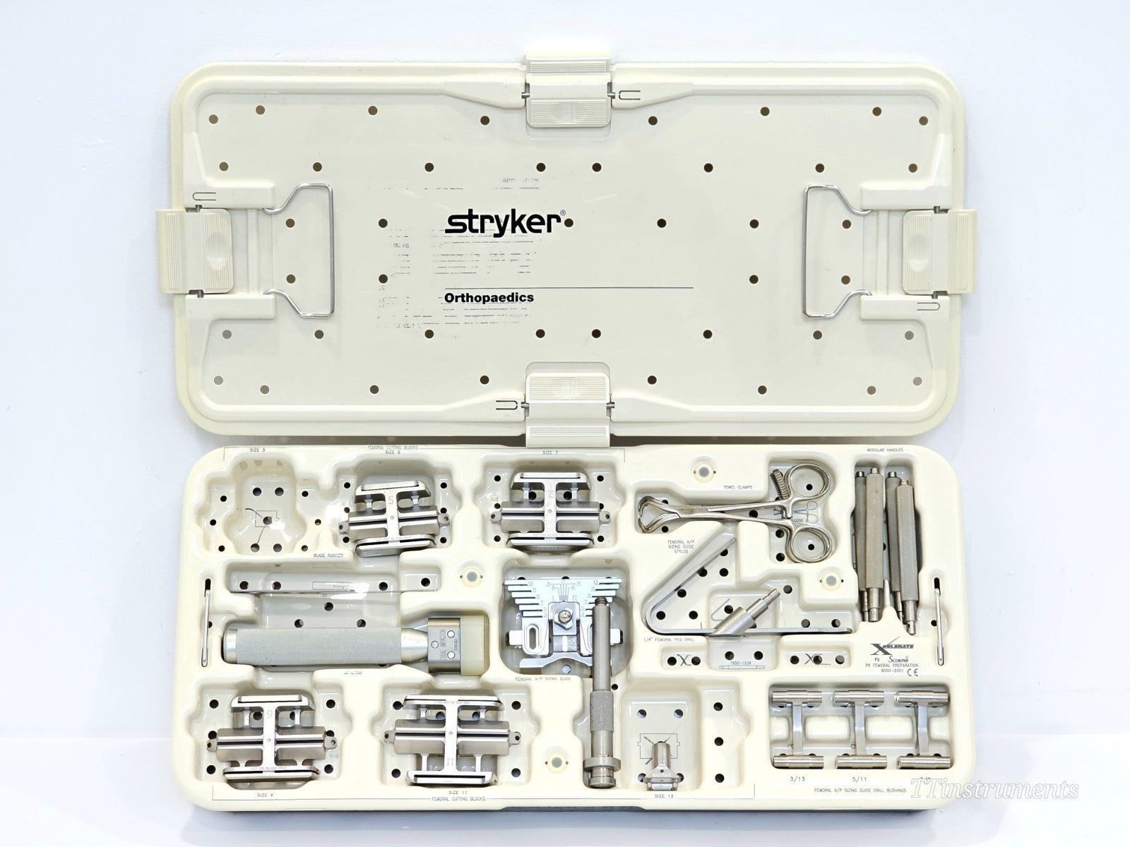 Stryker PR Femoral Preparation Tray 80002001