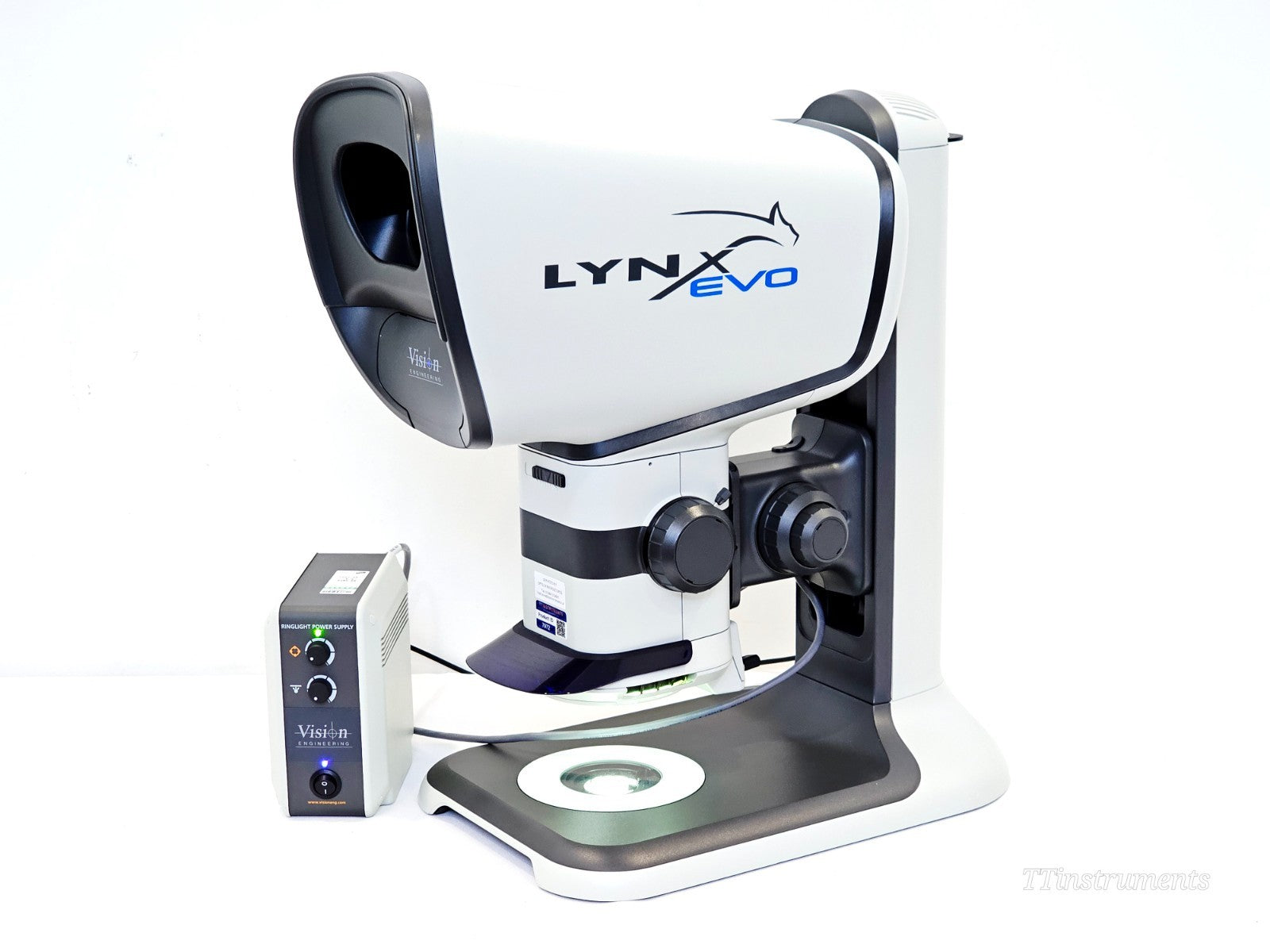 Serviced Vision Engineering Lynx EVO Ergonomic Stereo Zoom Microscope