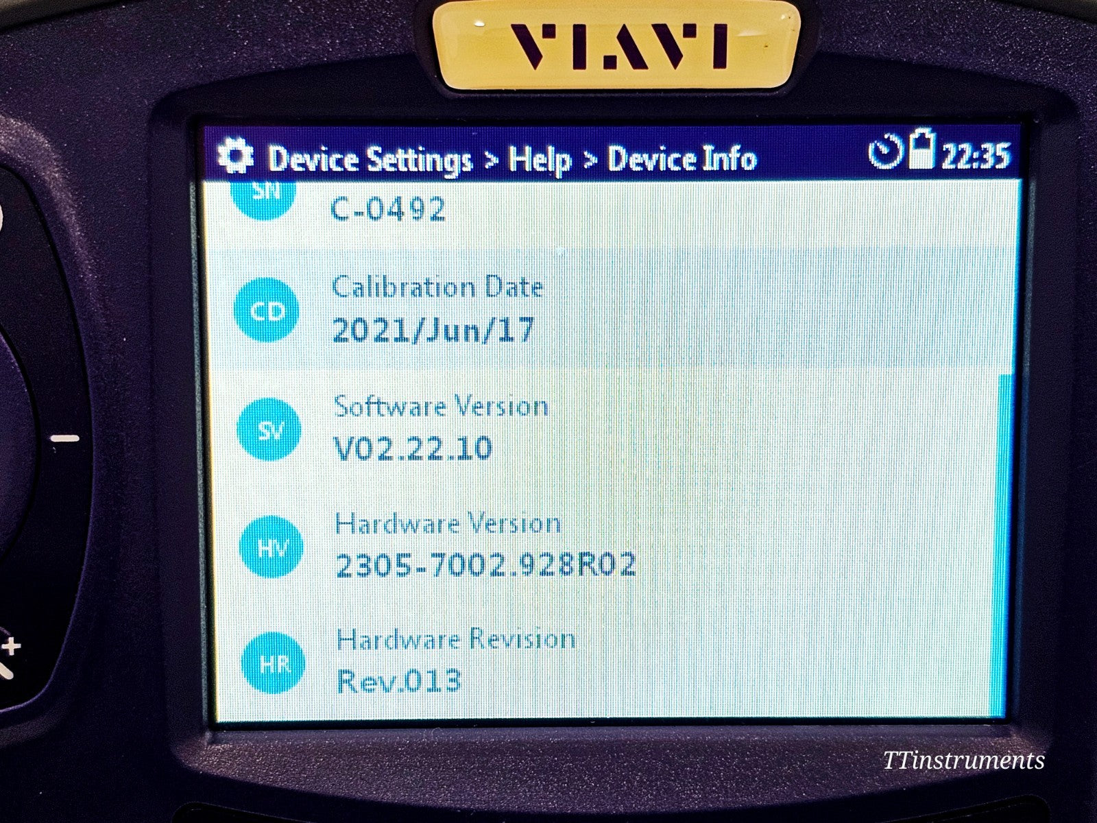 Viavi JDSU OLP-87P Selective PON Power Meter 2306/66 12701310/1490/1550/1578 nm