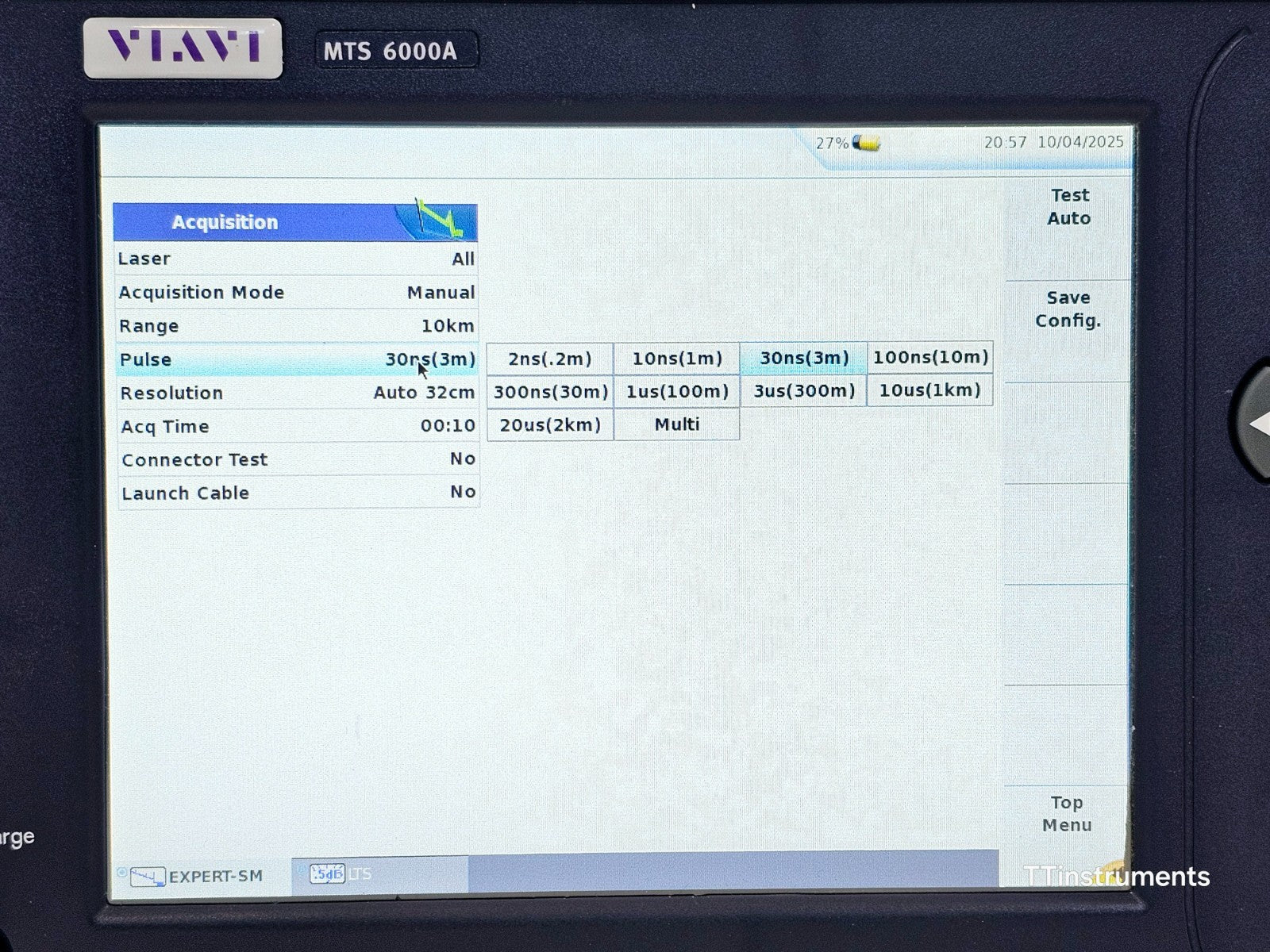 Viavi JDSU 6000A V2 Mainframe with 8138C-65 1310/1550/F1650 OTDR 47.5 dB 8138C65