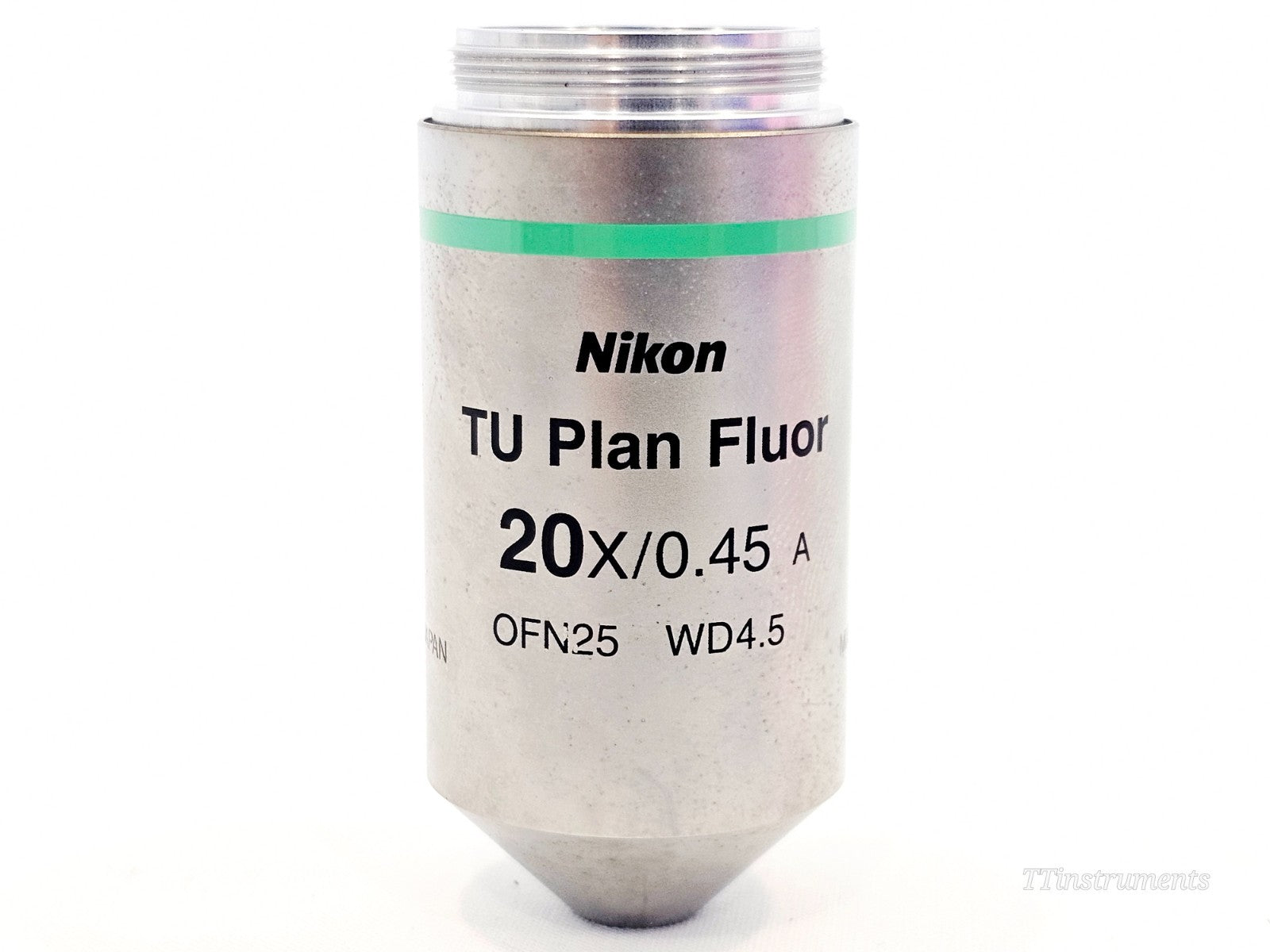 Nikon TU microscope objective lens used test equipment for microscope accessories