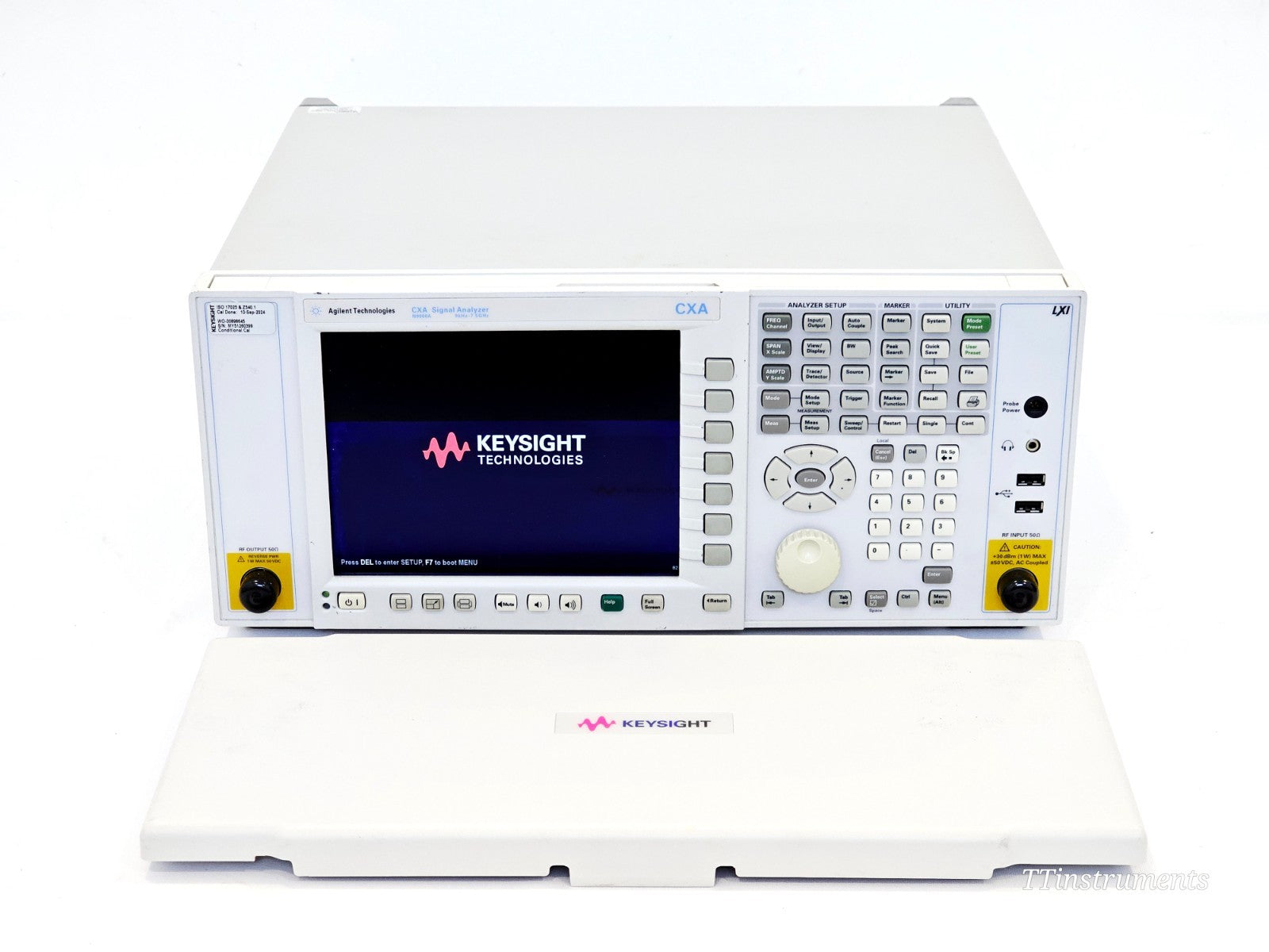 Conditional Cal Agilent Keysight CXA N9000A Signal Analyzer 7.5 GHz 507 P07 T06