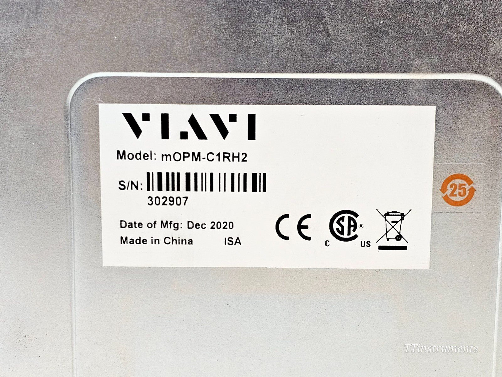 Viavi JDSU mOPM-C1RH2 Power Meter mOPM-C1 Dual Channel Remote Interface Cassette