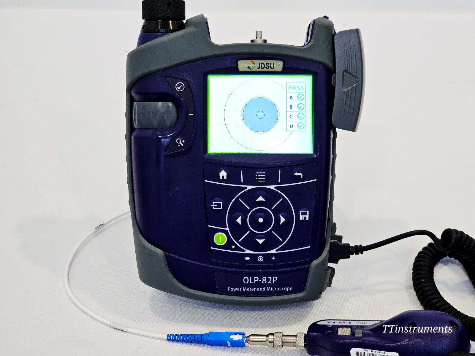 Viavi JDSU Viavi-FIT-ATT-18 OLP-82P Power Met + P5000i Fiber Scope & Tips + VFL20