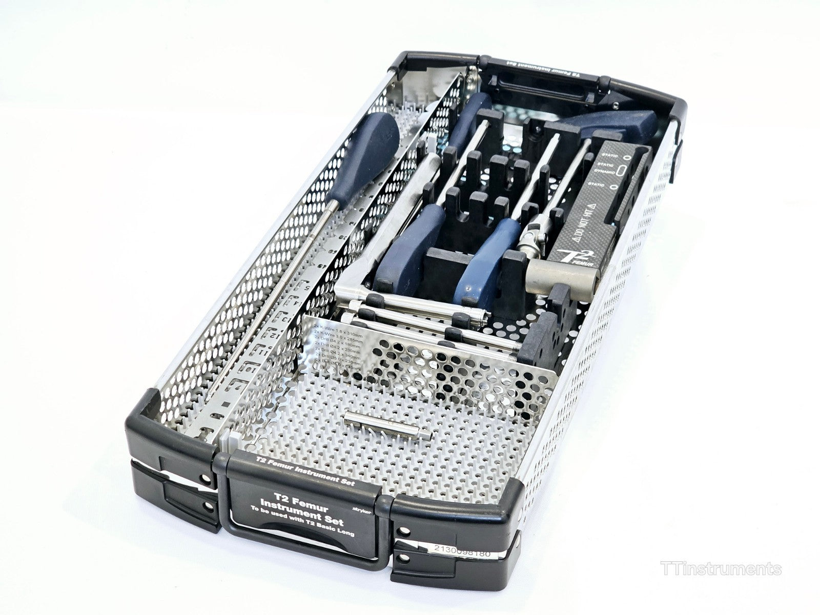 Stryker T2 Femur Instrument Set Orthopedics Trauma For Stryker T2 Basic Long Set