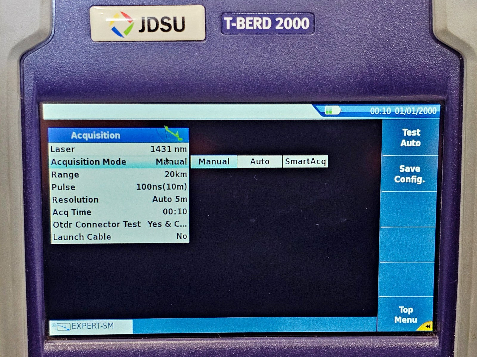 VIAVI JDSU T-BERD 2000 + 41CWDM10U CWDM OTDR 1431-1611nm 10 Wavelength 35dB15