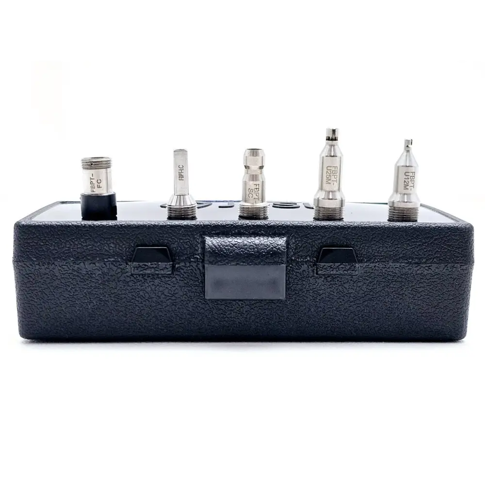 Set of five Viavi JDSU FBPT fibre inspection scope tips for P5000i and FiberChek FBP probes