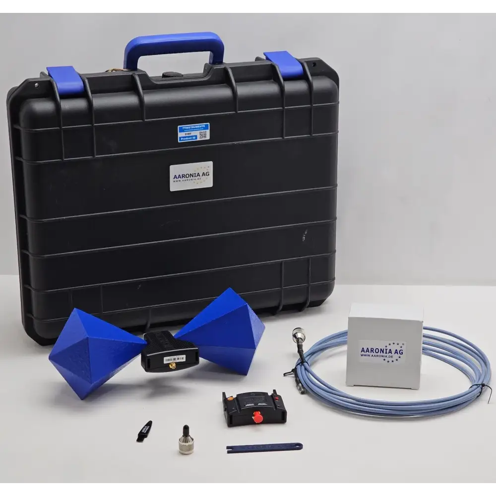 AARONIA AG BicoLOG 20300 20 MHz - 3 GHz Biconical Antenna + UBBVX 05486 Pre-amp