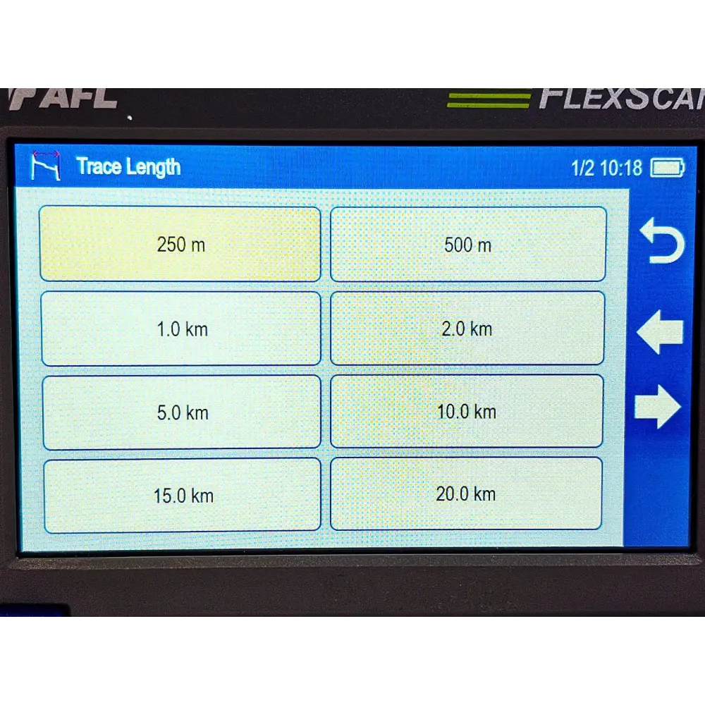 AFL FlexScan FS300-325 QUAD SM MM OTDR with OPM & VFL 850/1300 1310/1550 nm17