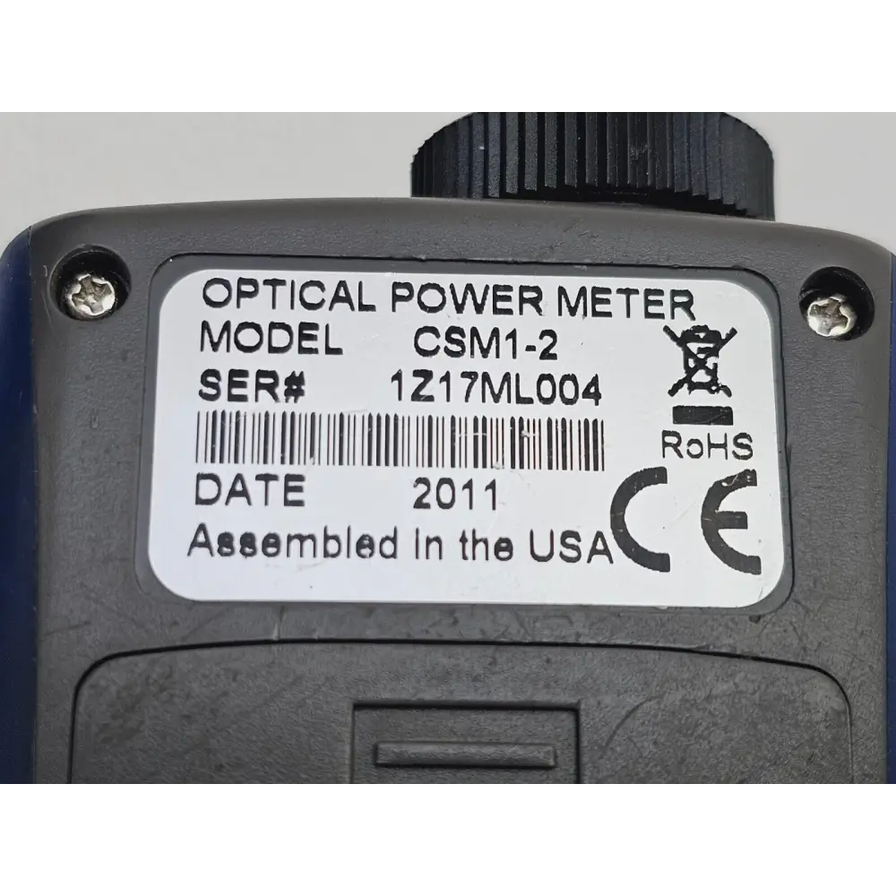 AFL Noyes CSS 1/CSM 1 CSS1-MM 850/1300 Source & CSM1-2 Optical Power Meter SM MM