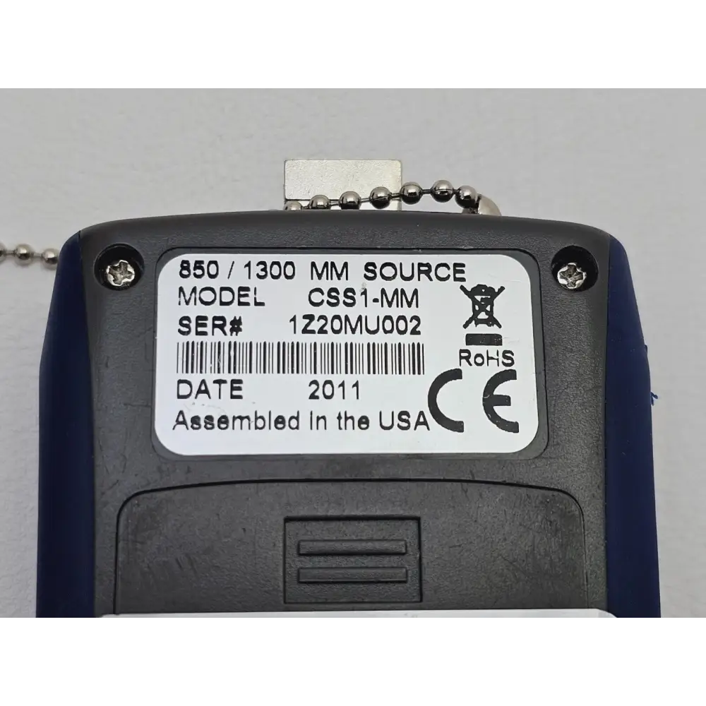 AFL Noyes CSS 1/CSM 1 CSS1-MM 850/1300 Source & CSM1-2 Optical Power Meter SM MM