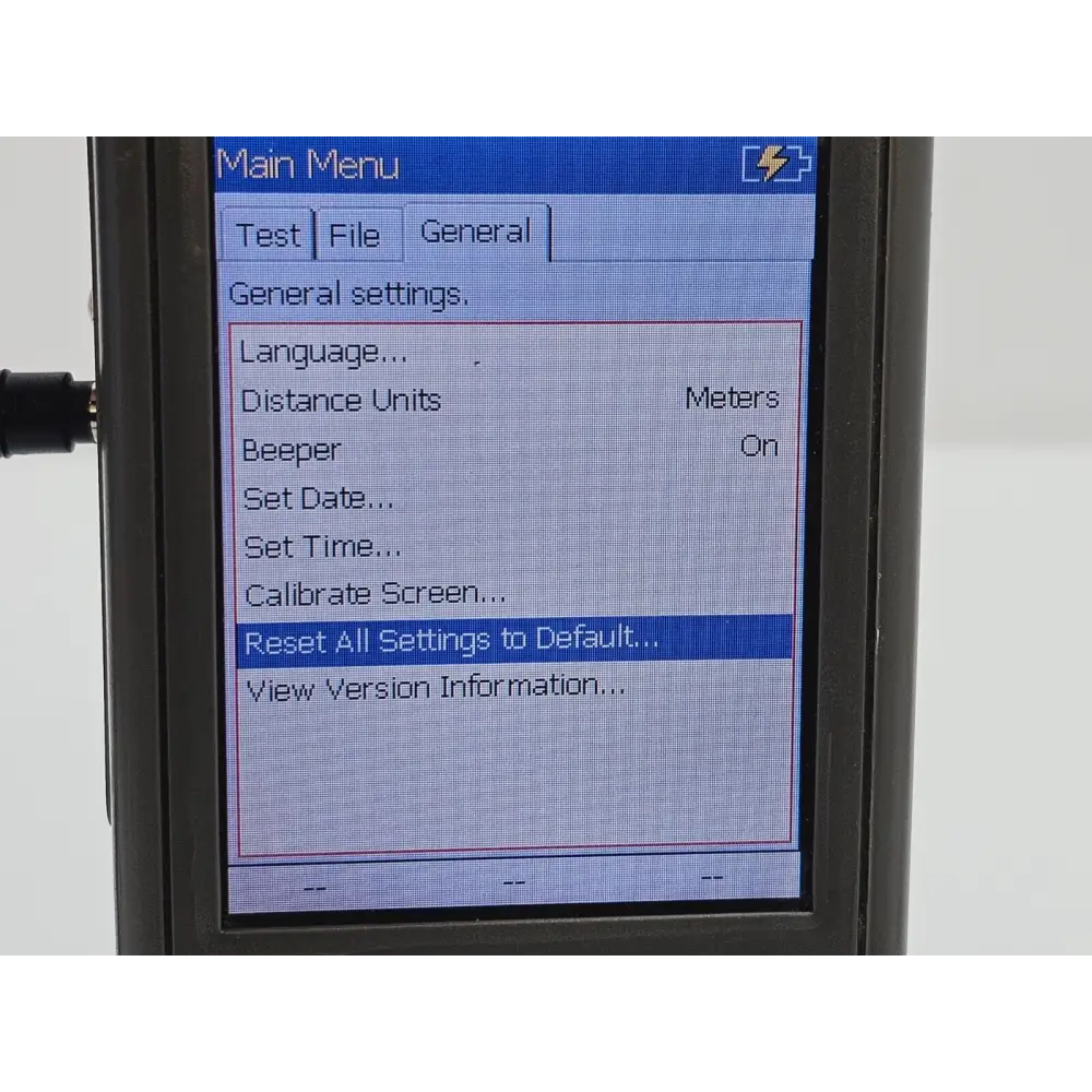 AFL Noyes M200 QUAD OTDR 850/1300 1310/1550 nm SM MM 2011 + VFL