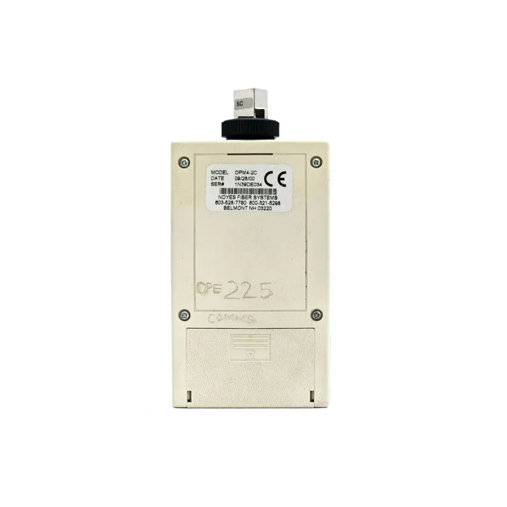 AFL Noyes OPM 4 Optical Power Meter OPM4-2C SM MM 850/1300/1310/1550nm +6 to -60