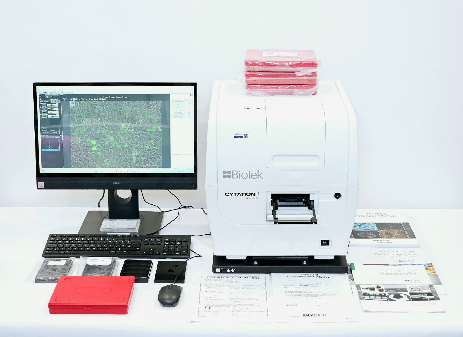 Agilent BioTek Cytation 1 Model CYT1V Cell Imaging Multimode Reader 365 465 590