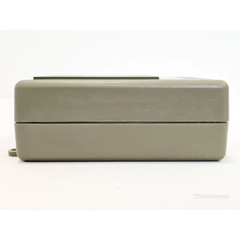 Agilent Keysight 87421A Power Supply right side view showing two-part enclosure and mounting lug detail