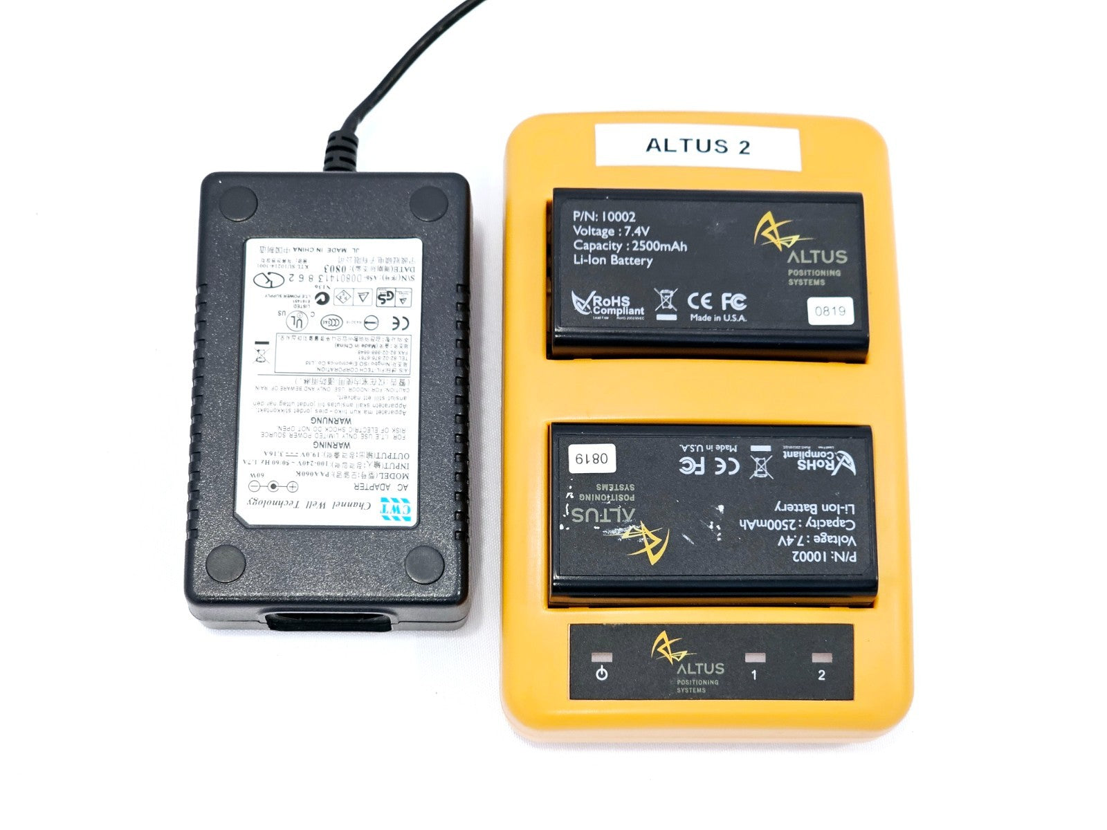 Altus APS-3 GNSS Receiver Kit with Carlson Controller w/ Batteries + Rugged Case
