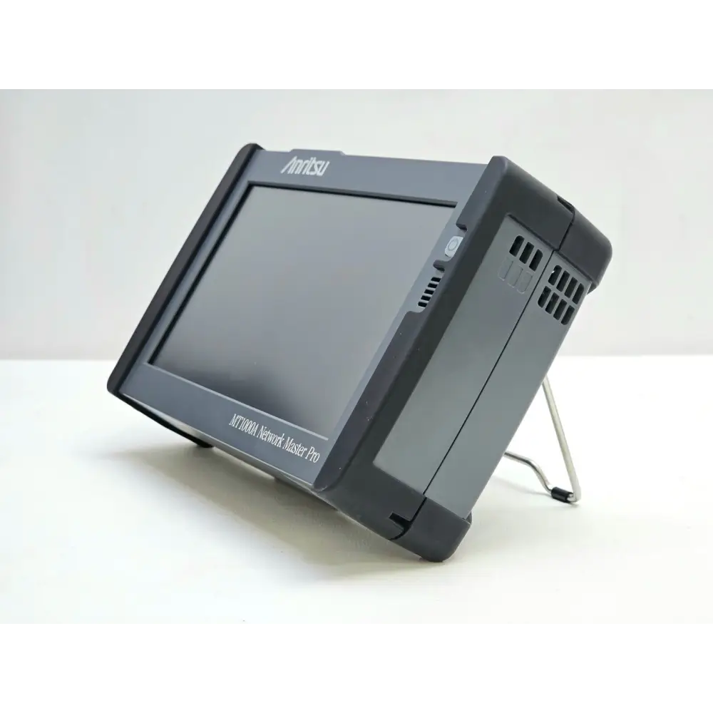 Anritsu MT1000A Network Master Pro — rear view with MU100010A 10G Multirate Module attached