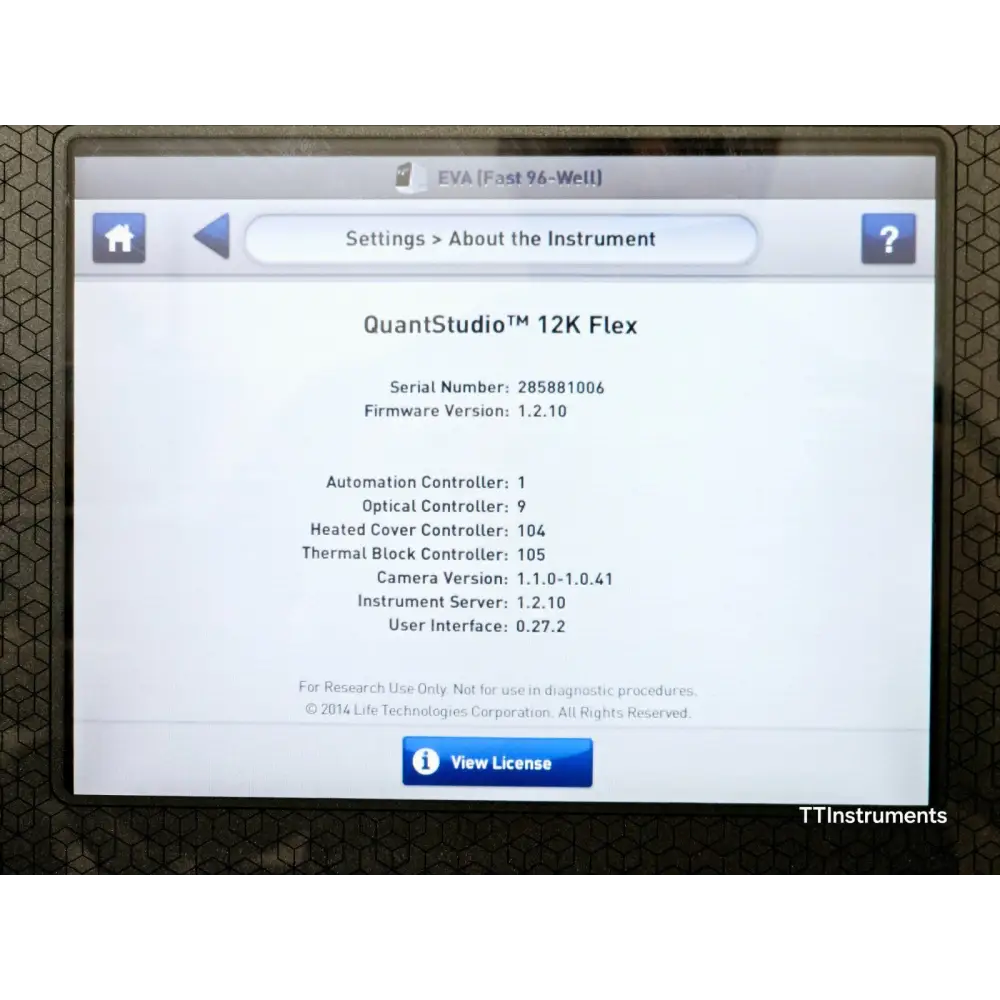 Applied Biosystems QuantStudio 12K Flex Real-Time PCR System 4470661 96-Well