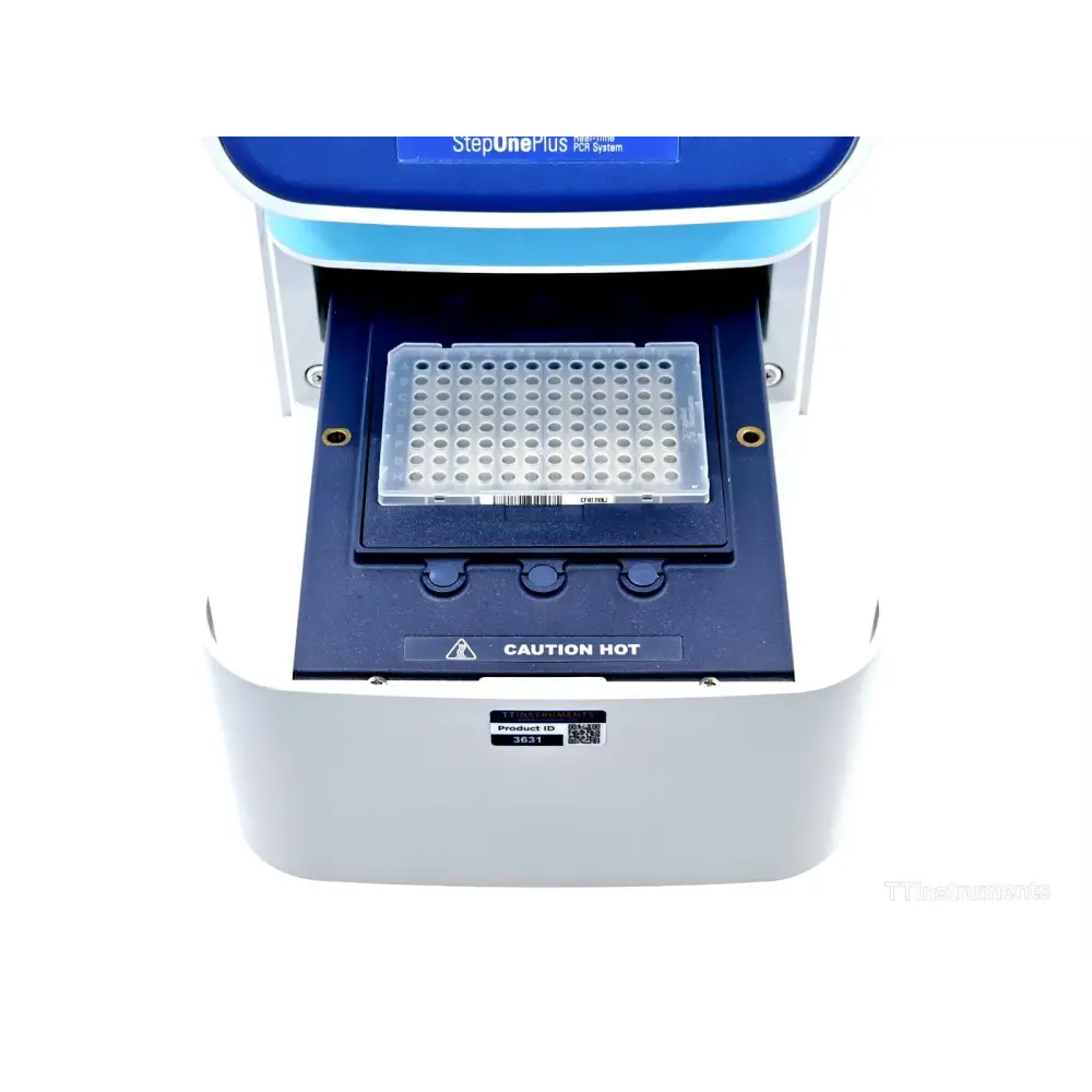 Applied Biosystems StepOnePlus rear panel with USB and Ethernet connectivity ports