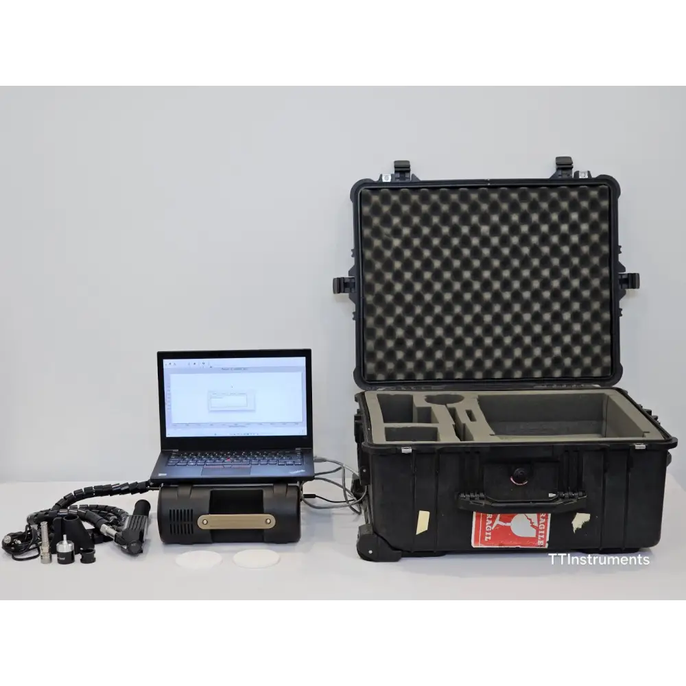 ASD LabSpec 5000 LS5000 portable VIS-NIR spectrometer front view showing main unit body and connectors
