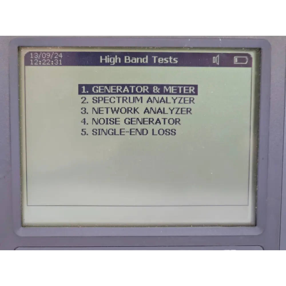 Fujikura 12S fusion splicer unit label showing model identification and serial number area