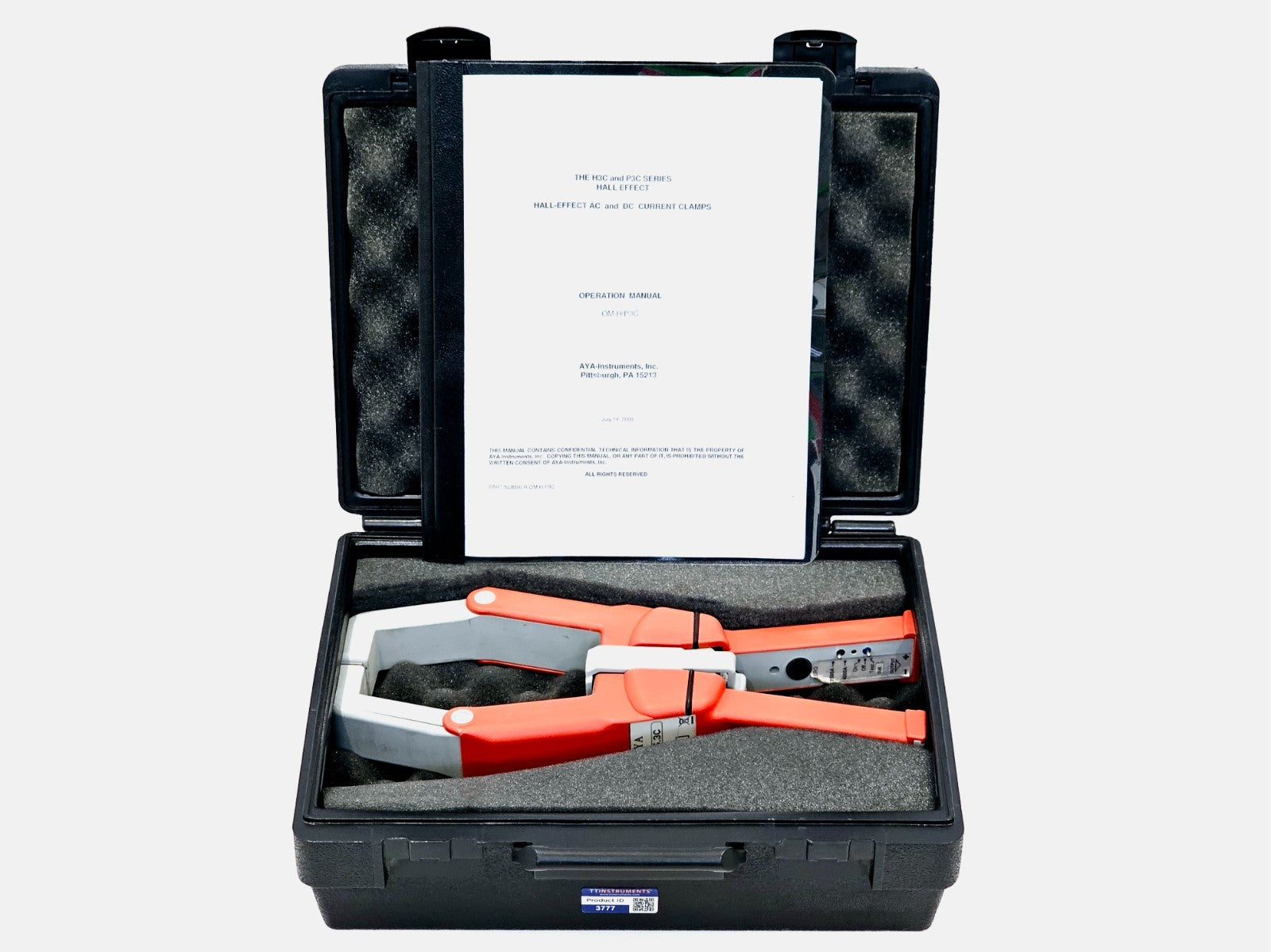 AYA Instruments OM-H/P3C Current Probe 1000A/2V - 7500A/ 1.5V