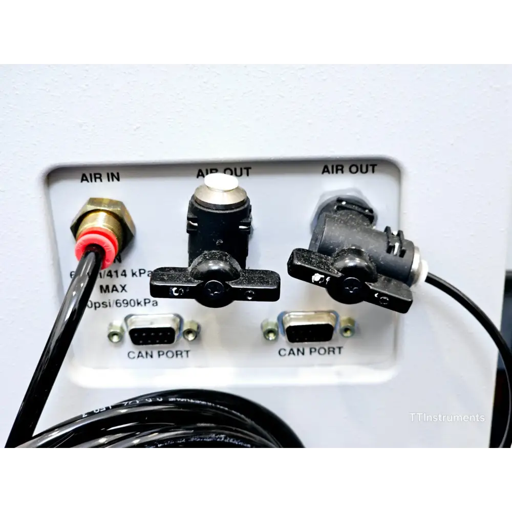 Biomek NXP control panel and instrument status display close-up