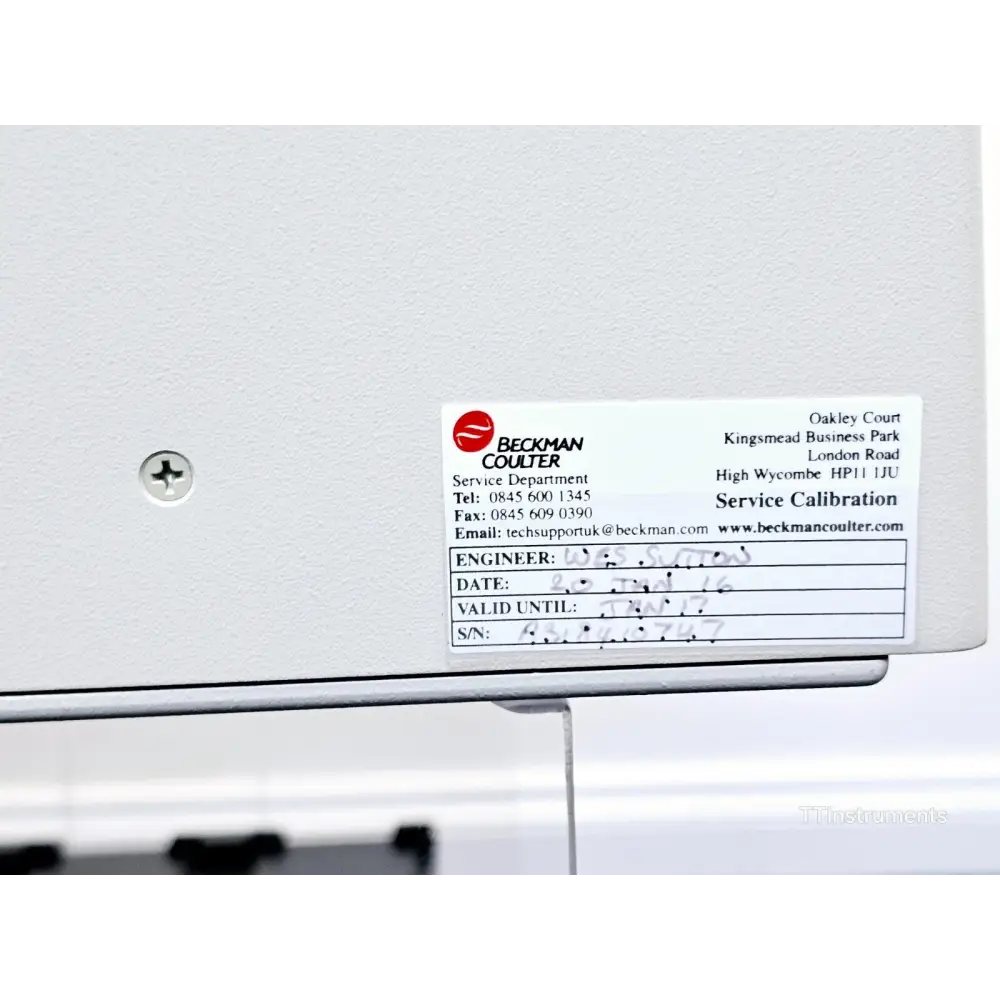 Beckman Coulter Biomek NXP three-quarter front view showing instrument in laboratory setting