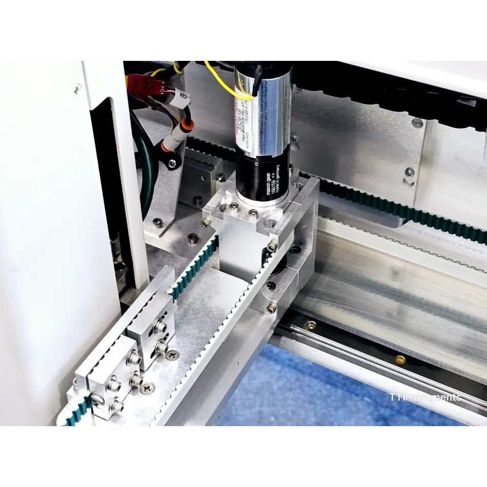 Beckman Coulter Biomek NXP overhead view of full worksurface deck layout